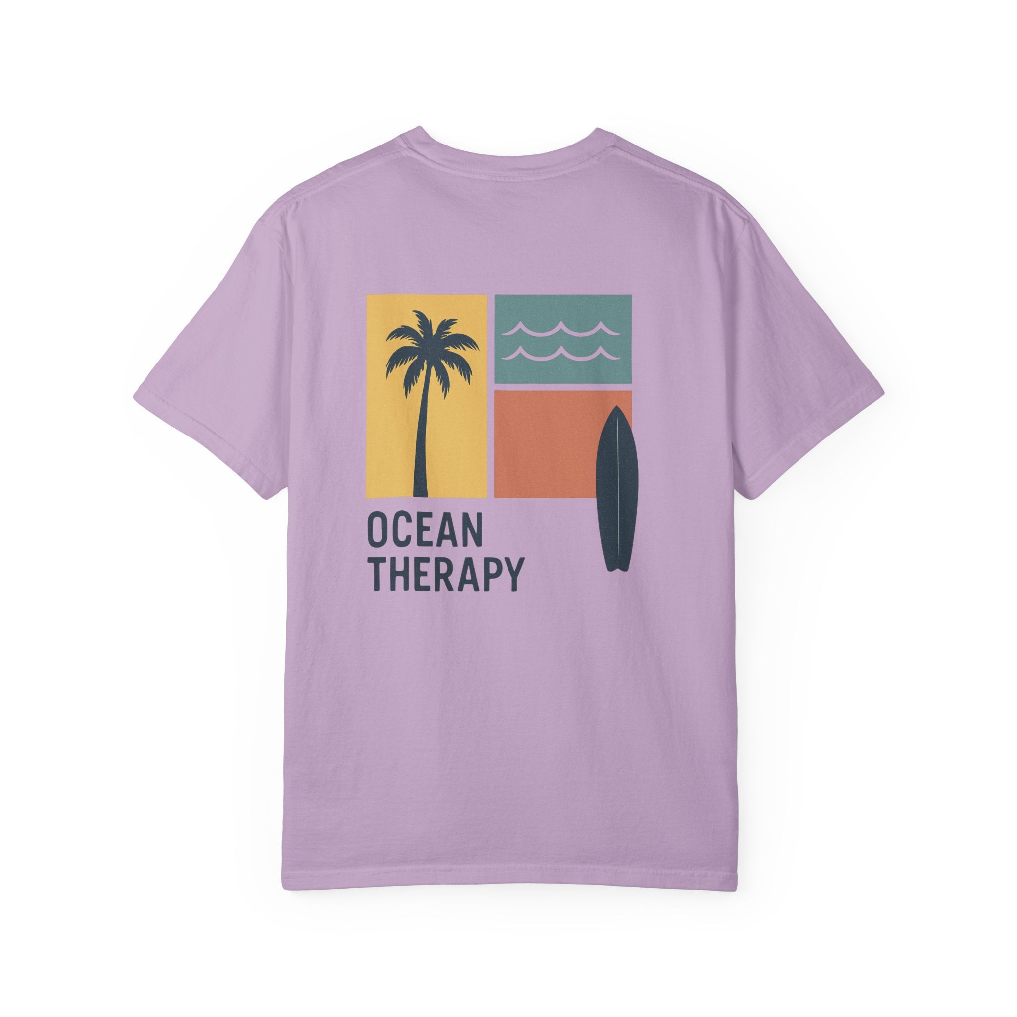 Ocean Therapy Relaxed Tee - Beach Block Golden Hour