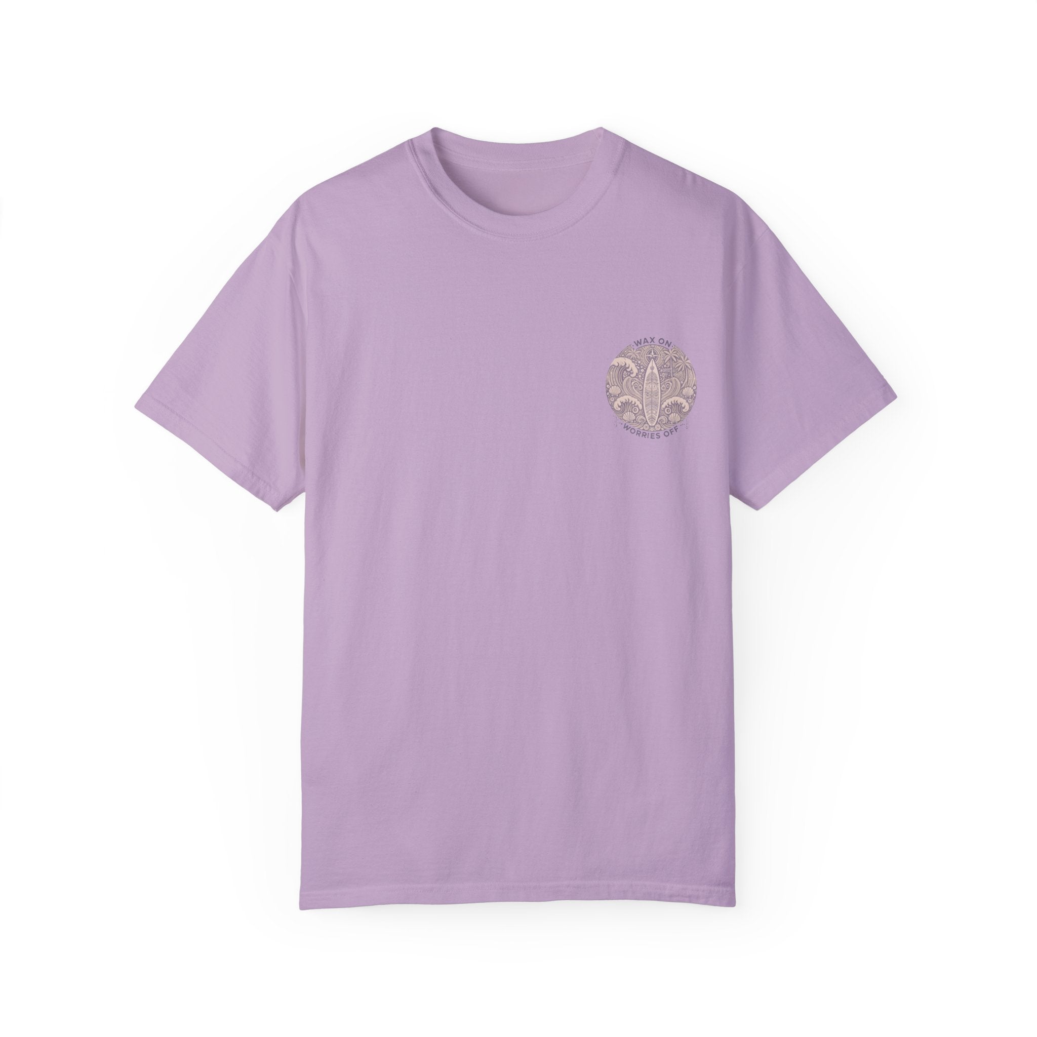 Vintage 'Wax On' Relaxed Tee - Sand