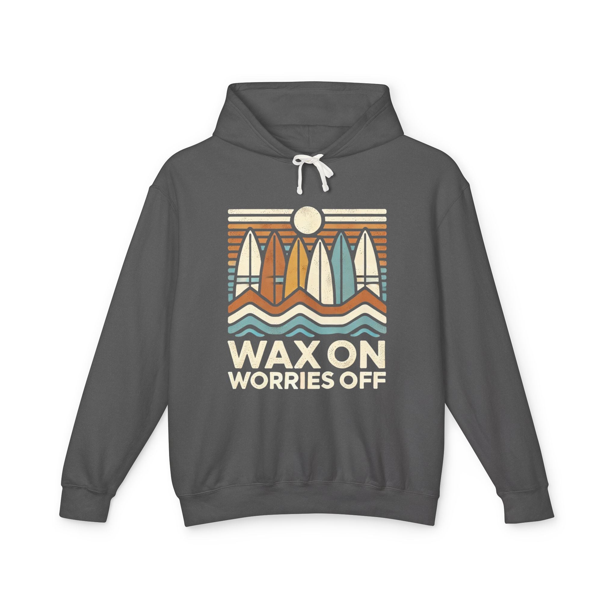 Boards Up 'Wax On' Hoodie - Sand & Sky