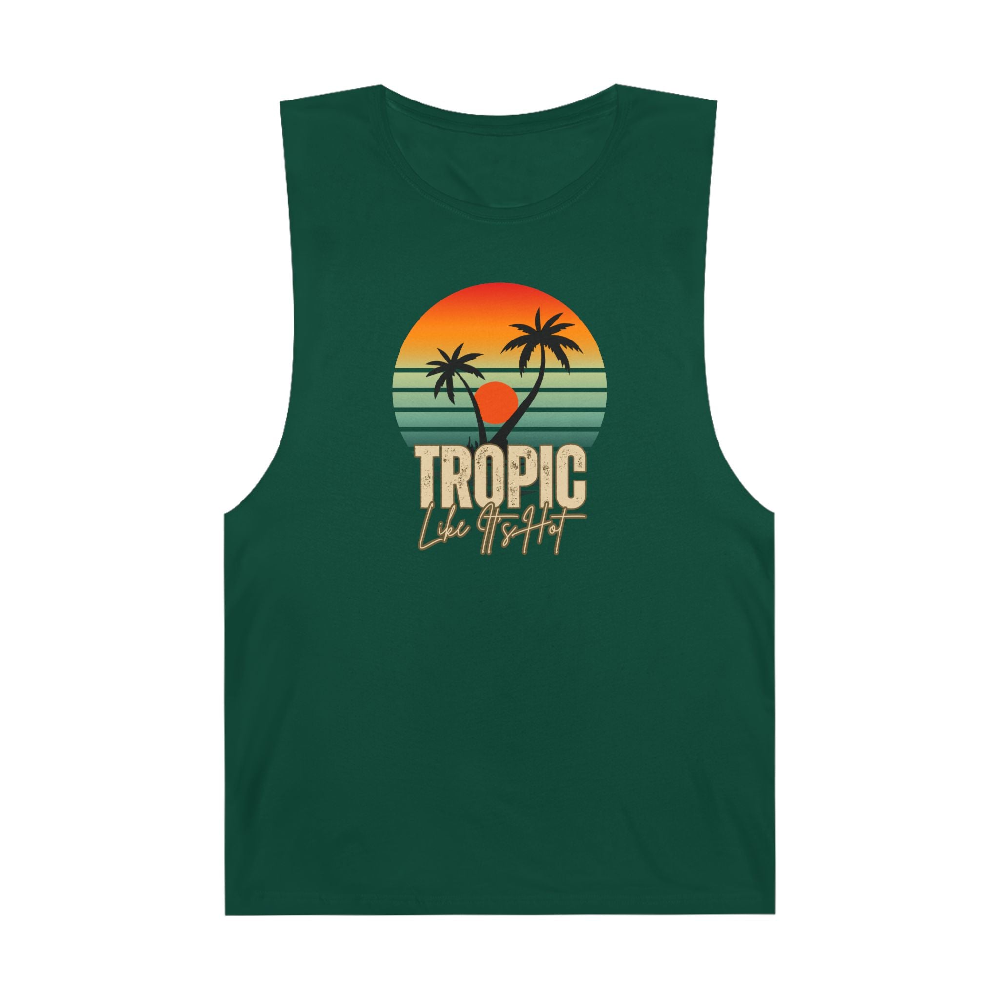 'Tropic Like It's Hot' Sunset Chill Tank