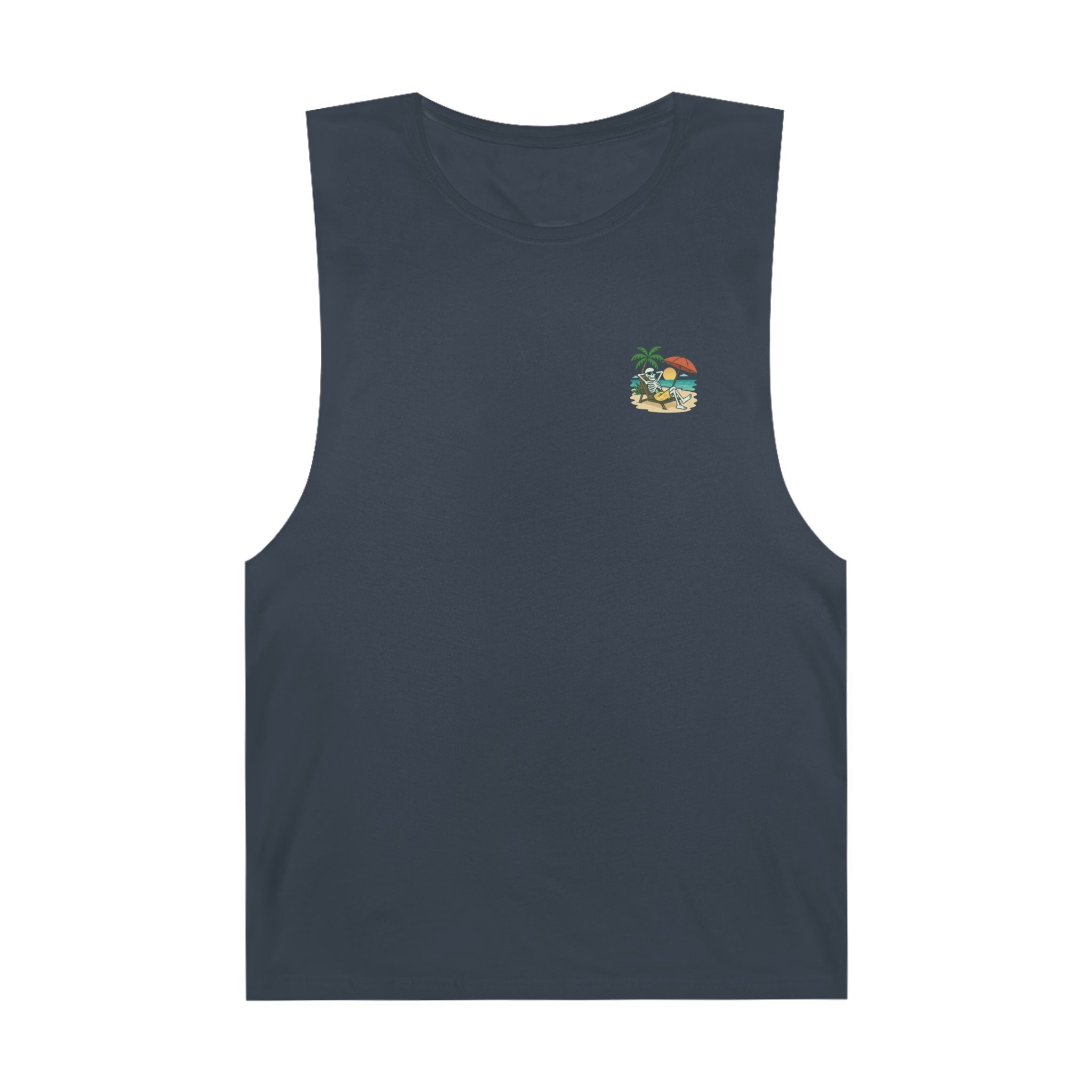 Skully 'Resting Beach Face' Chill Tank