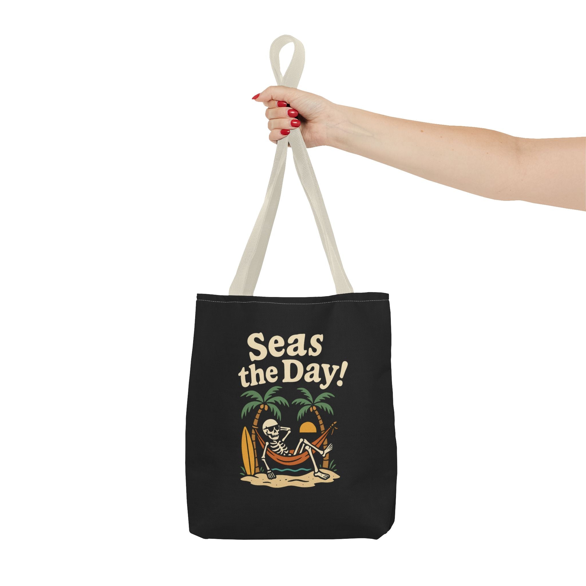 Skully 'Seas the Day' Everyday Canvas Tote - 13x13