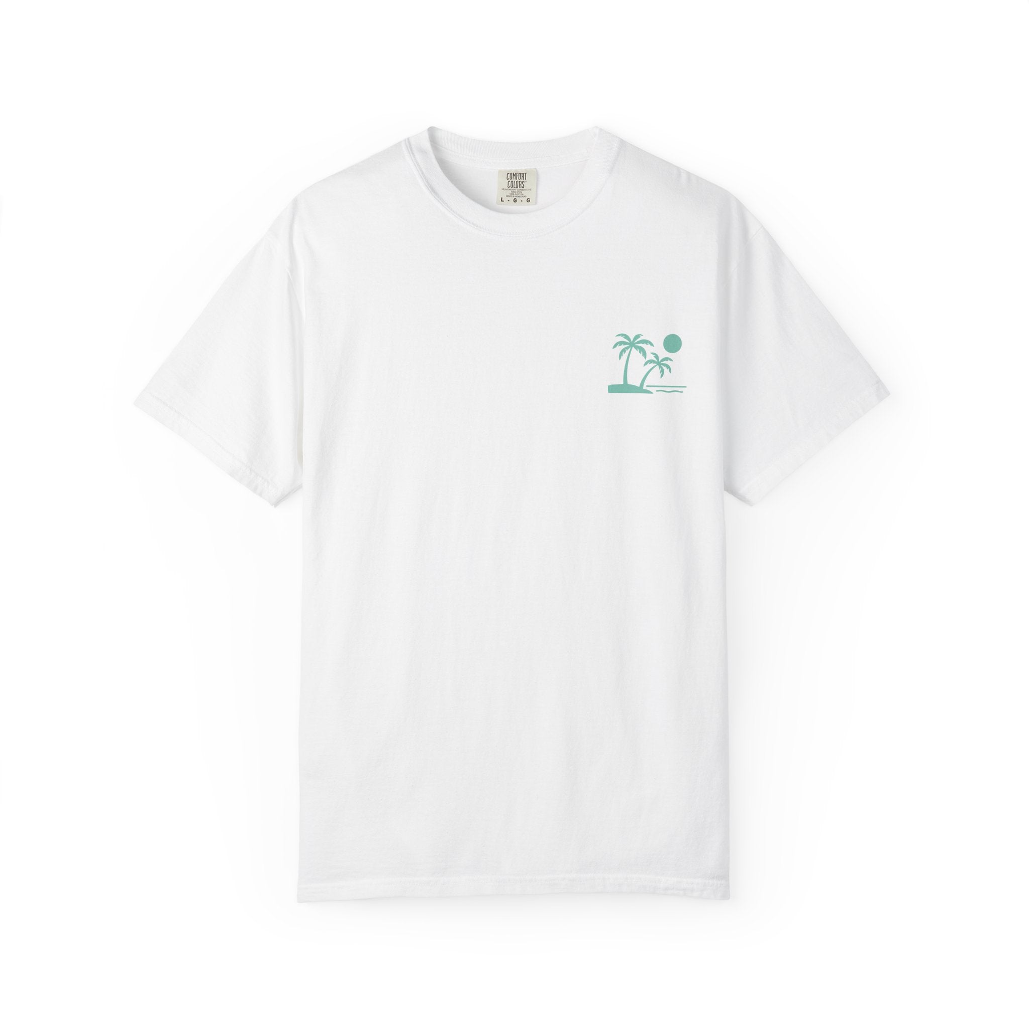 Tropic Beach 'Seas the Day' Relaxed Tee - Seafoam Green