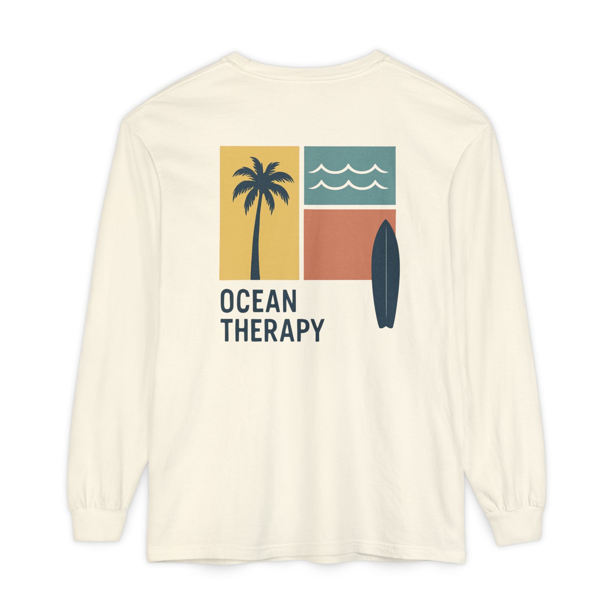 Ocean Therapy Long Sleeve Tee - Beach Block Golden Hour