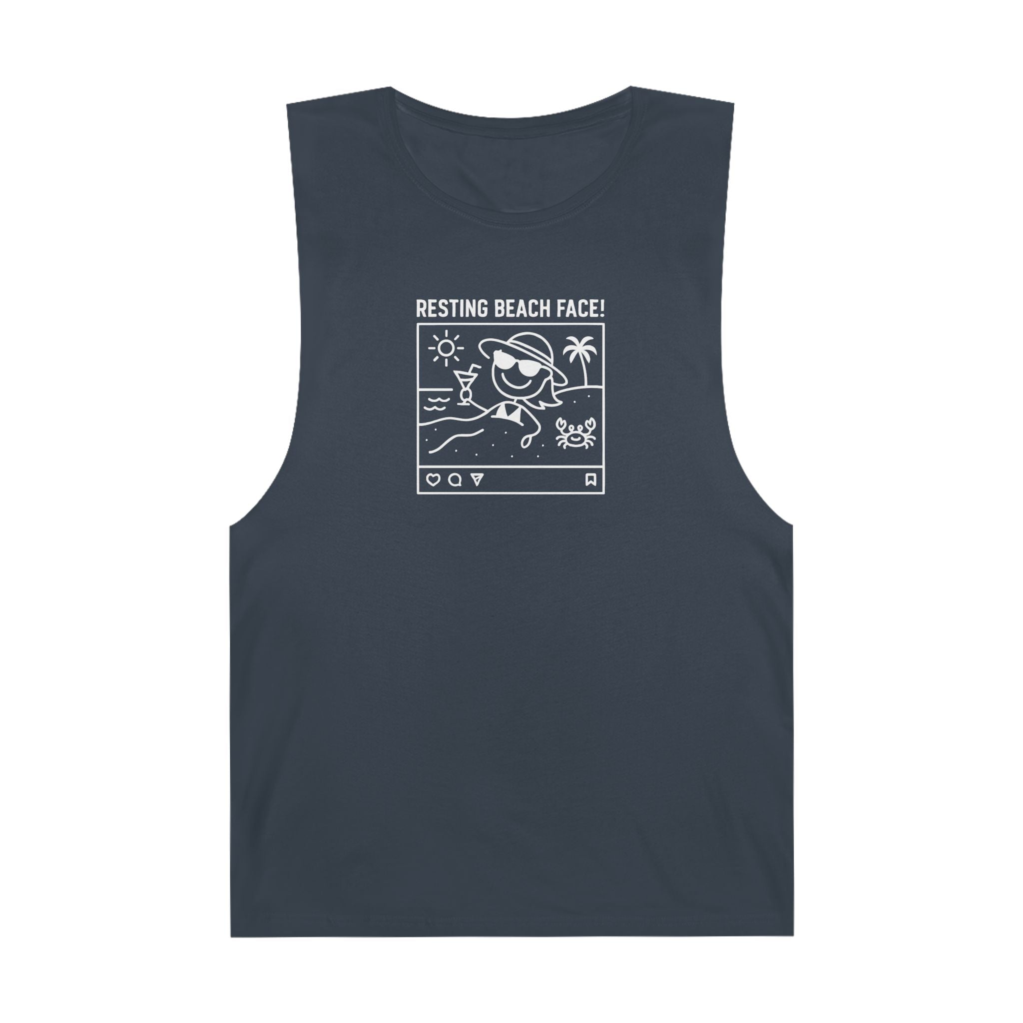 Resting Beach Face! Chill Tank - Neck Deep
