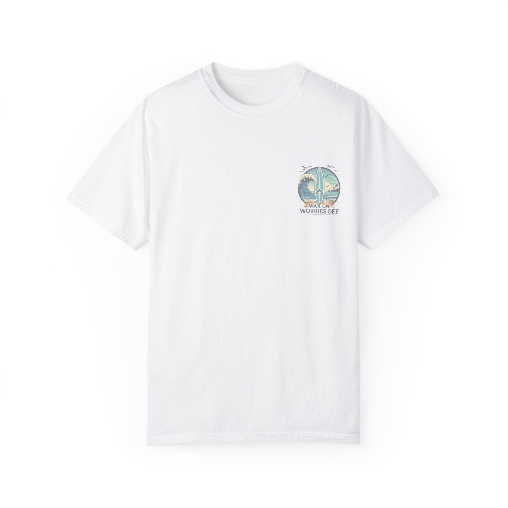 Wave Crest 'Wax On' Relaxed Tee - Acapulco Green