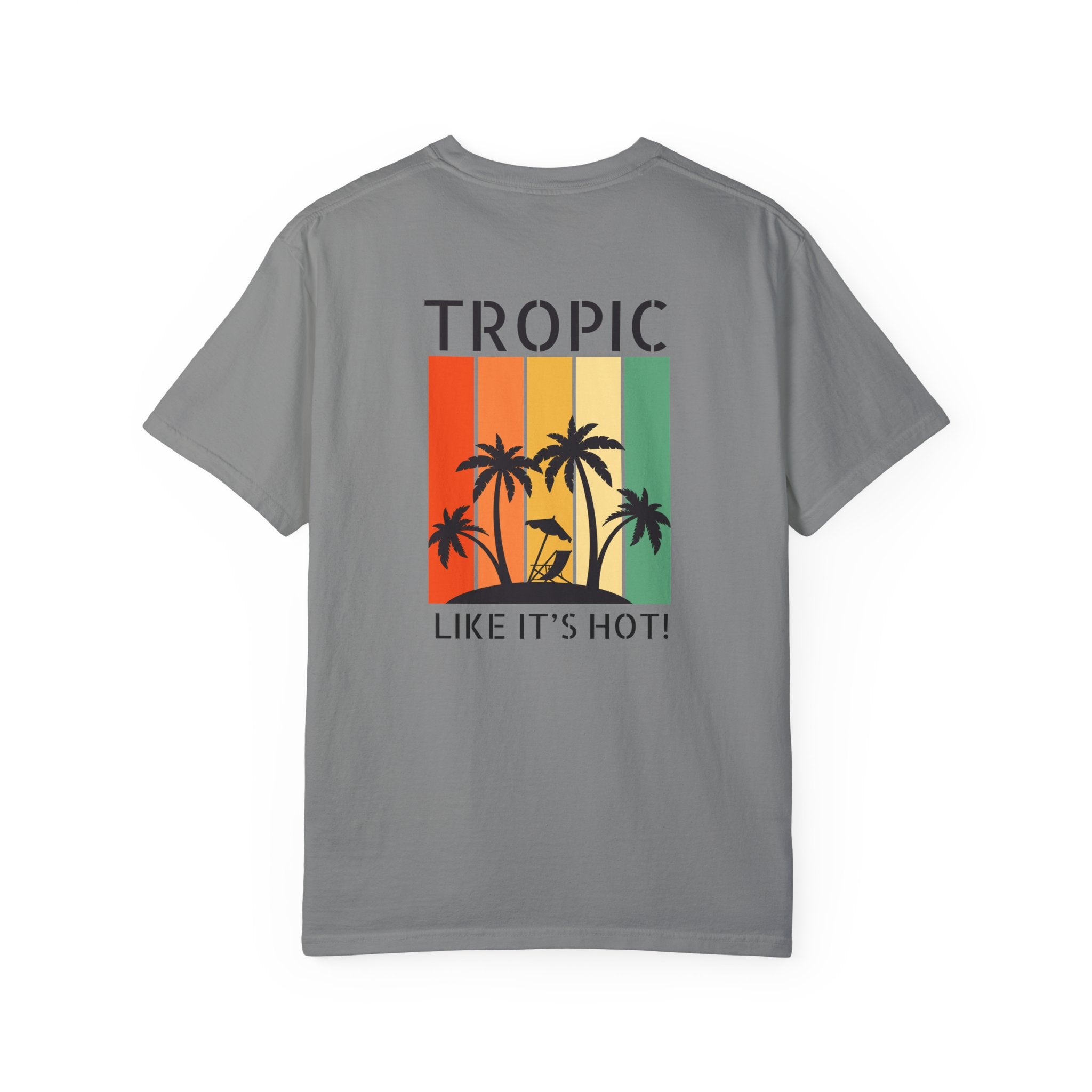 Tropic Panels Relaxed Tee - Rainbow Sunset