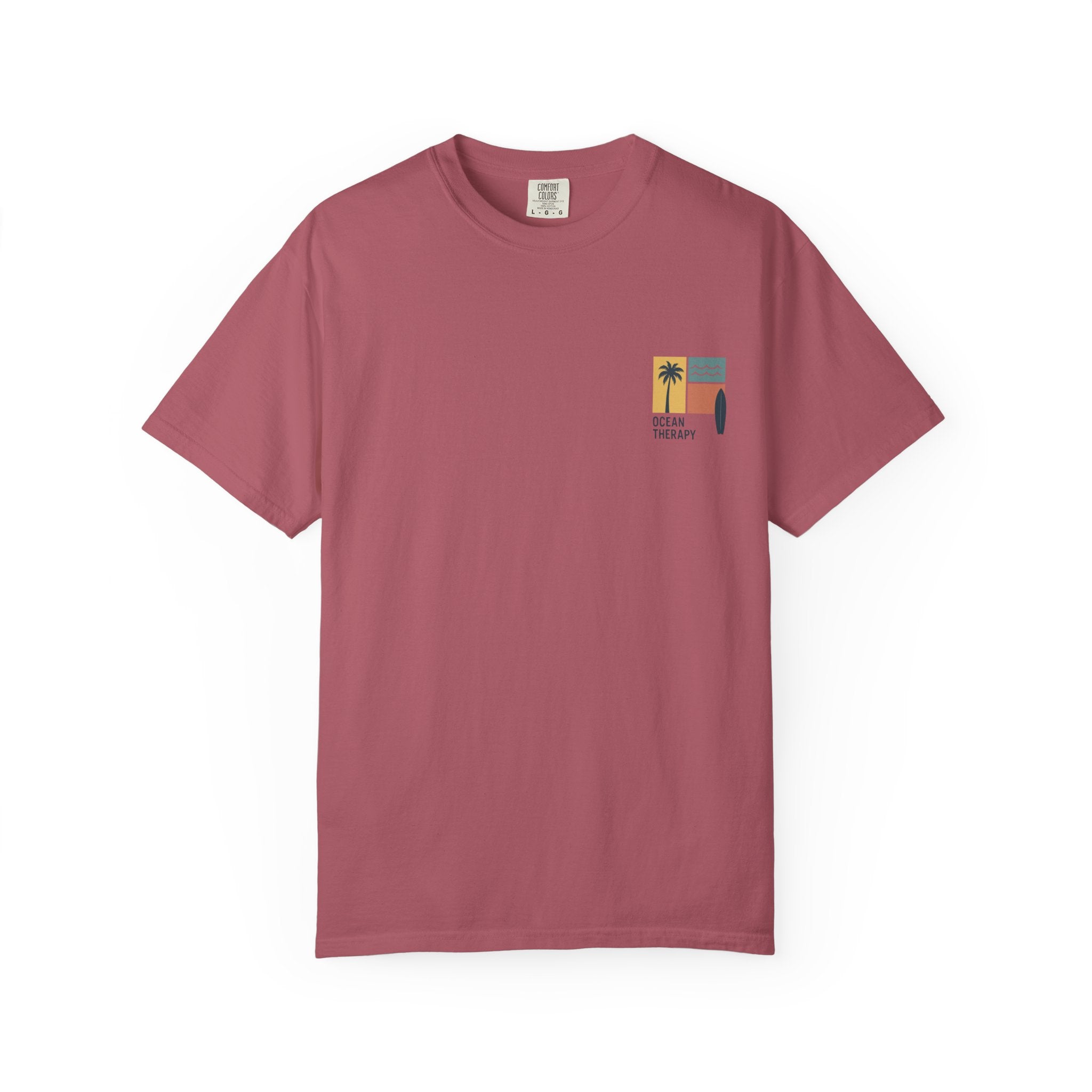 Ocean Therapy Relaxed Tee - Beach Block Golden Hour