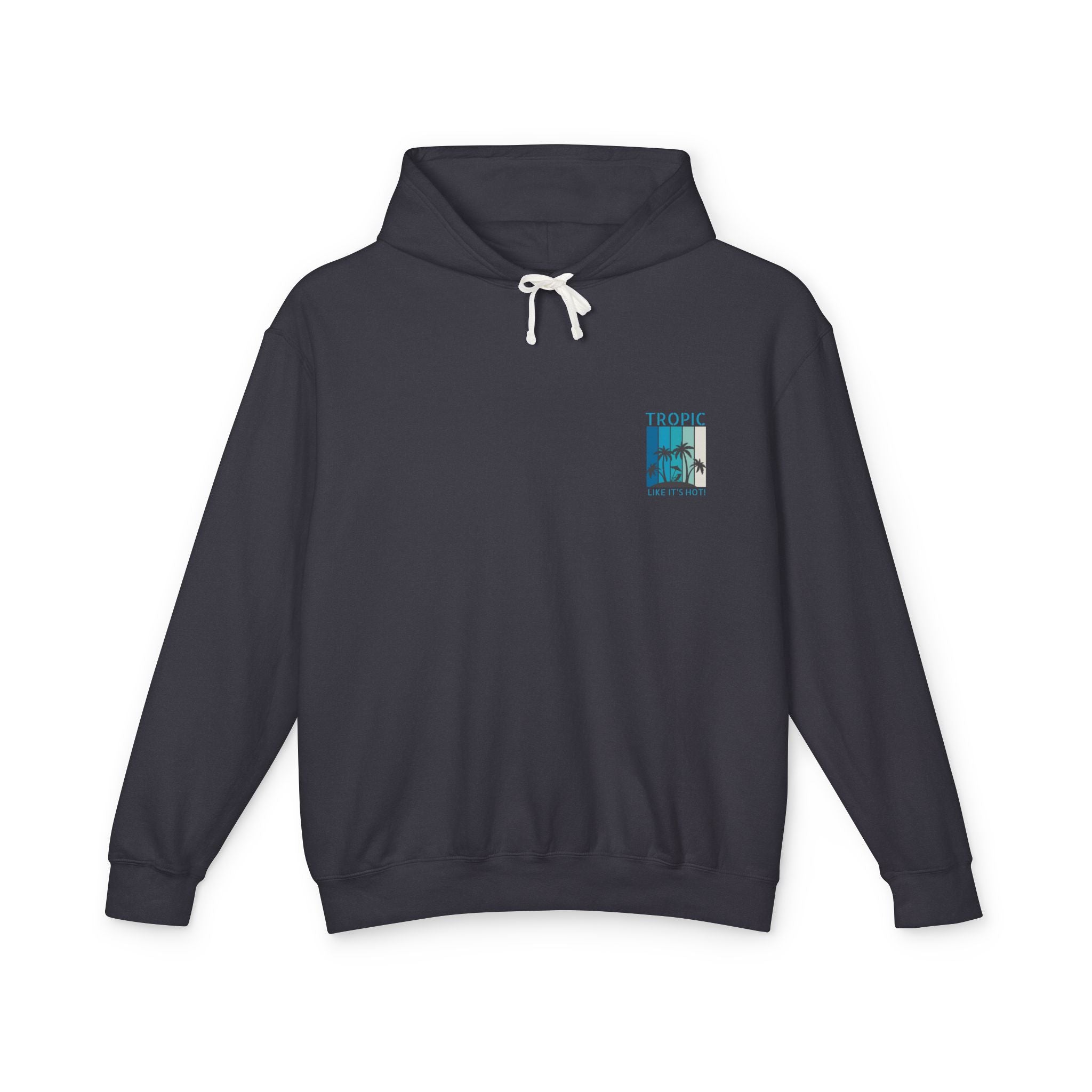 Tropic Panels Hoodie - Big Blue Sky