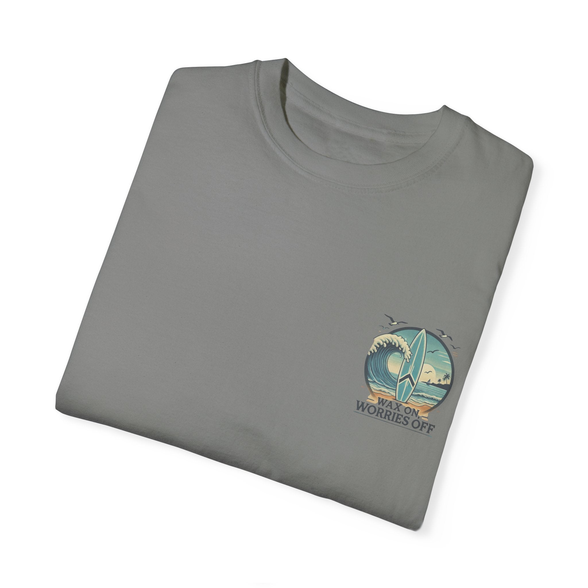 Wave Crest 'Wax On' Relaxed Tee - Acapulco Green