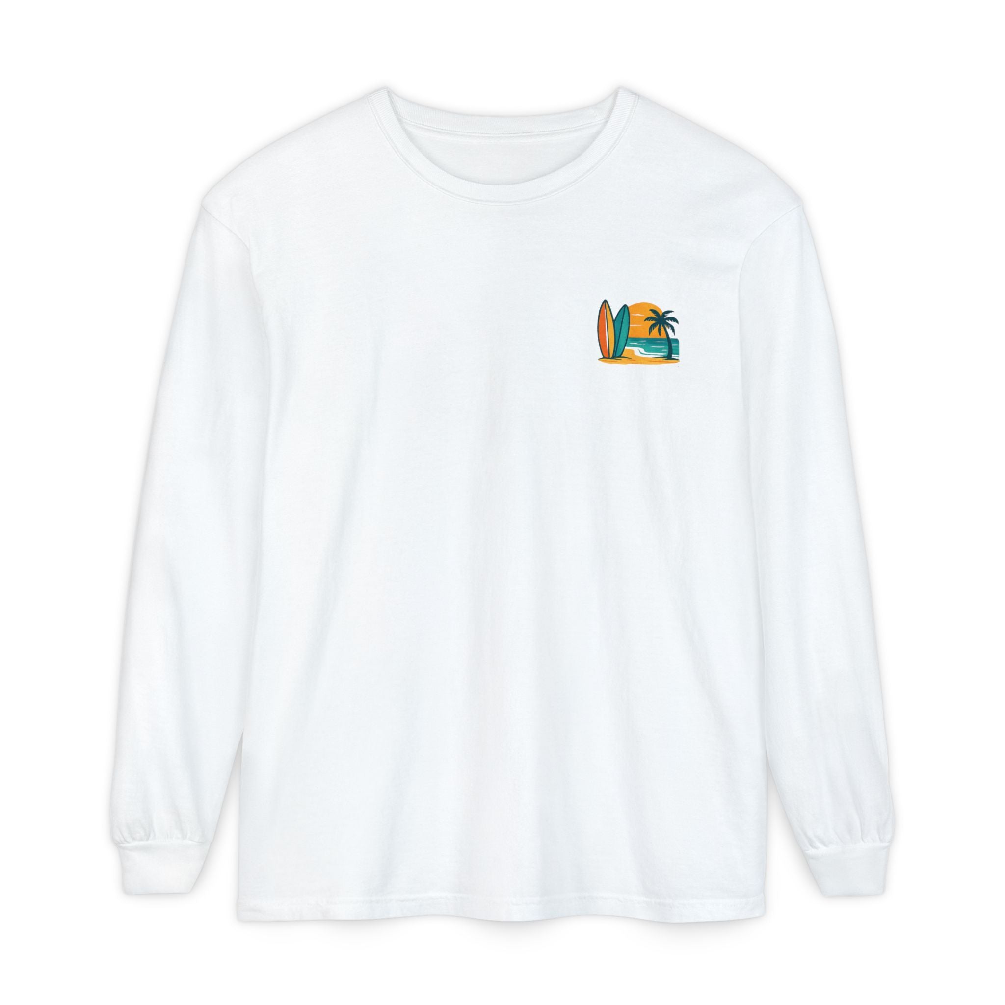 Ocean Therapy Long Sleeve Tee - Boards Up