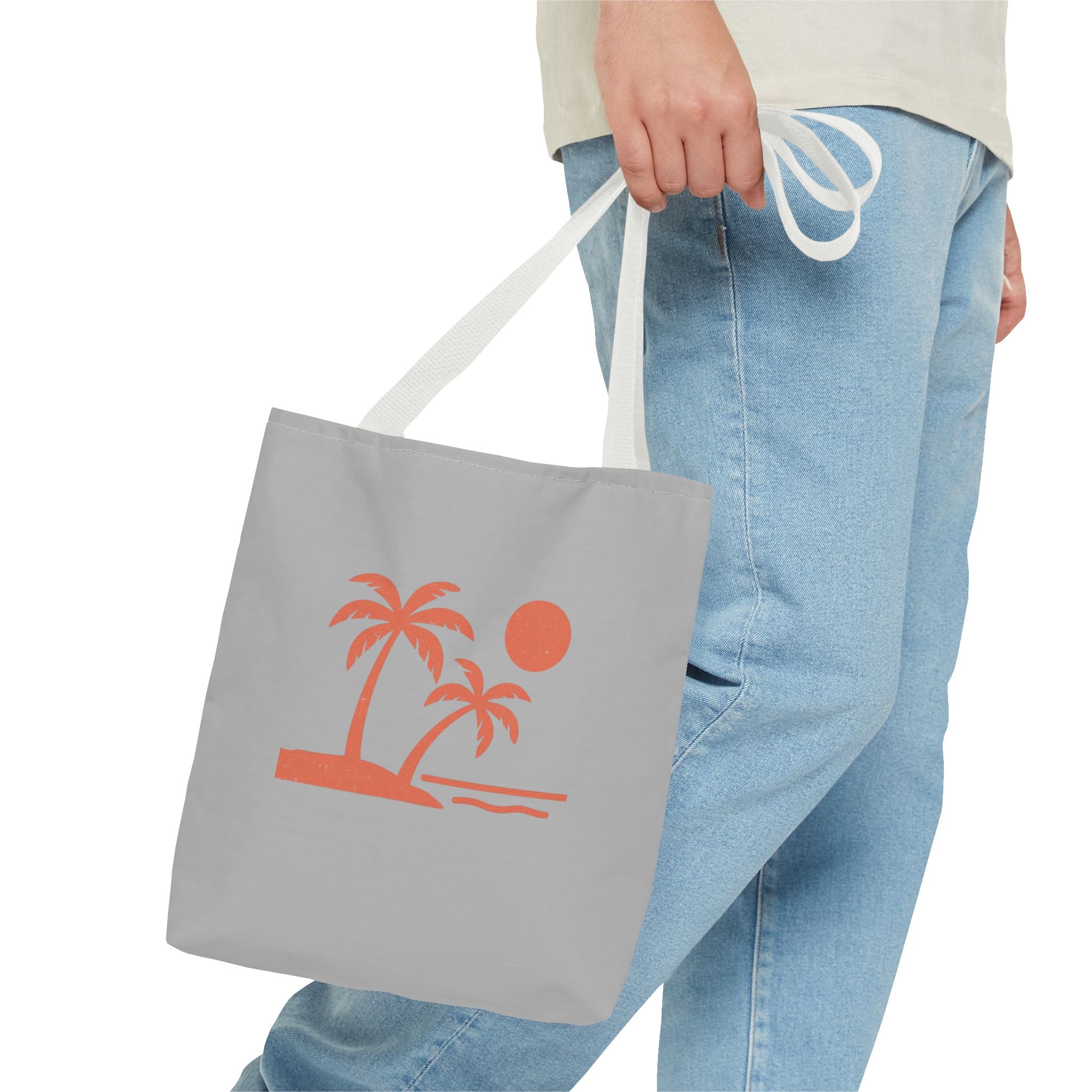 Tropical Sunset Tote Bag - Beach Vibes for Summer Adventures