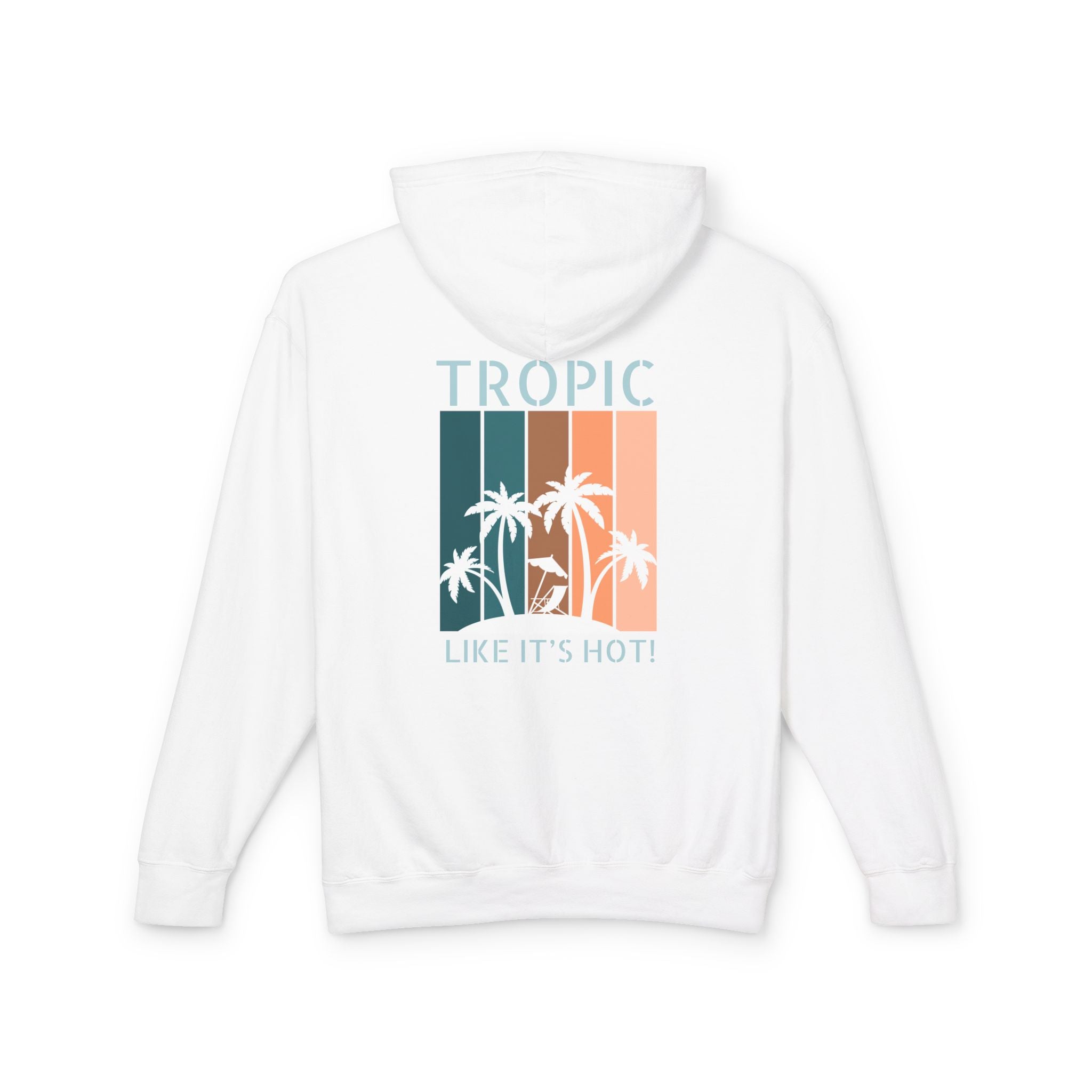Tropic Panels Hoodie - Peaches & Cream
