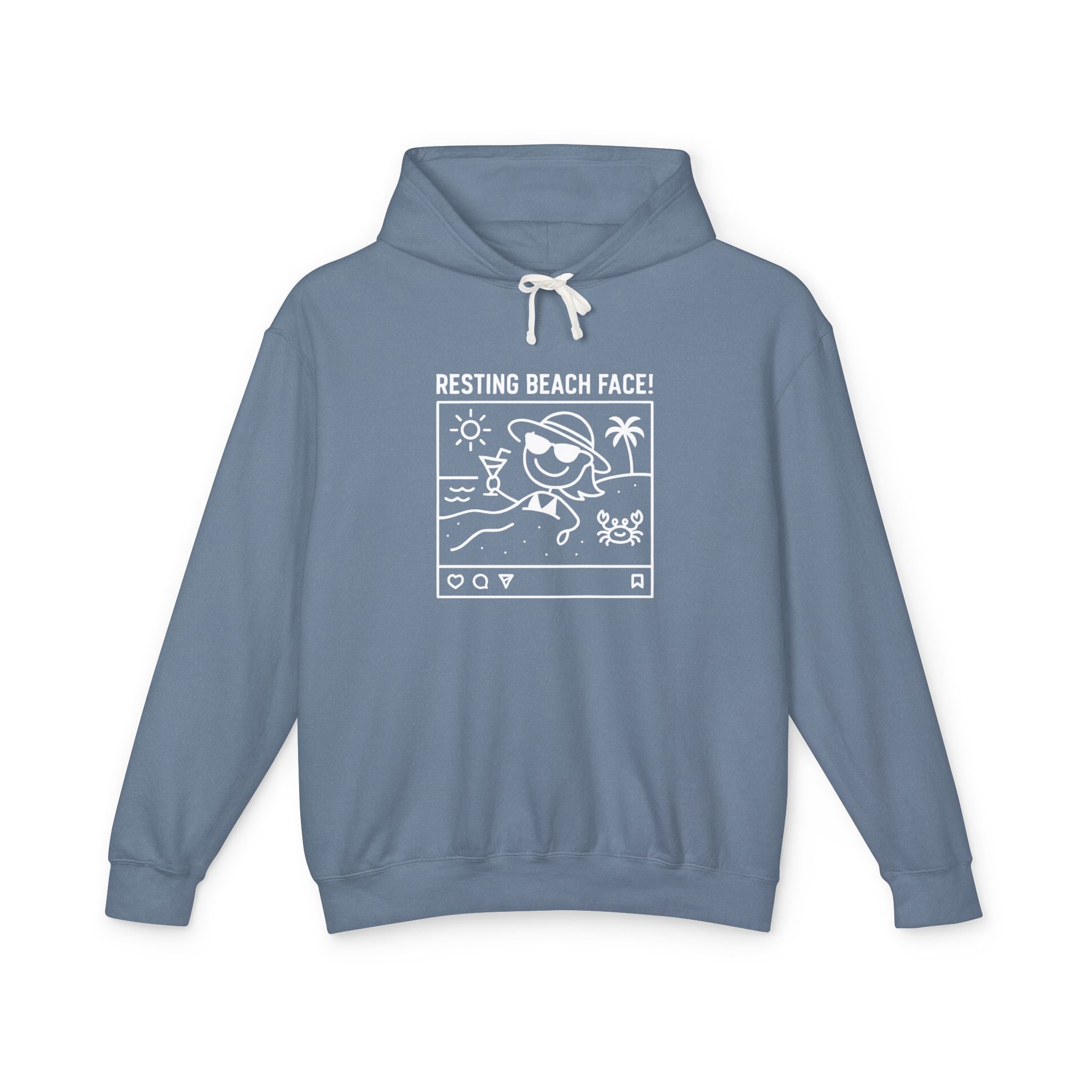 Resting Beach Face! Hoodie - Neck Deep
