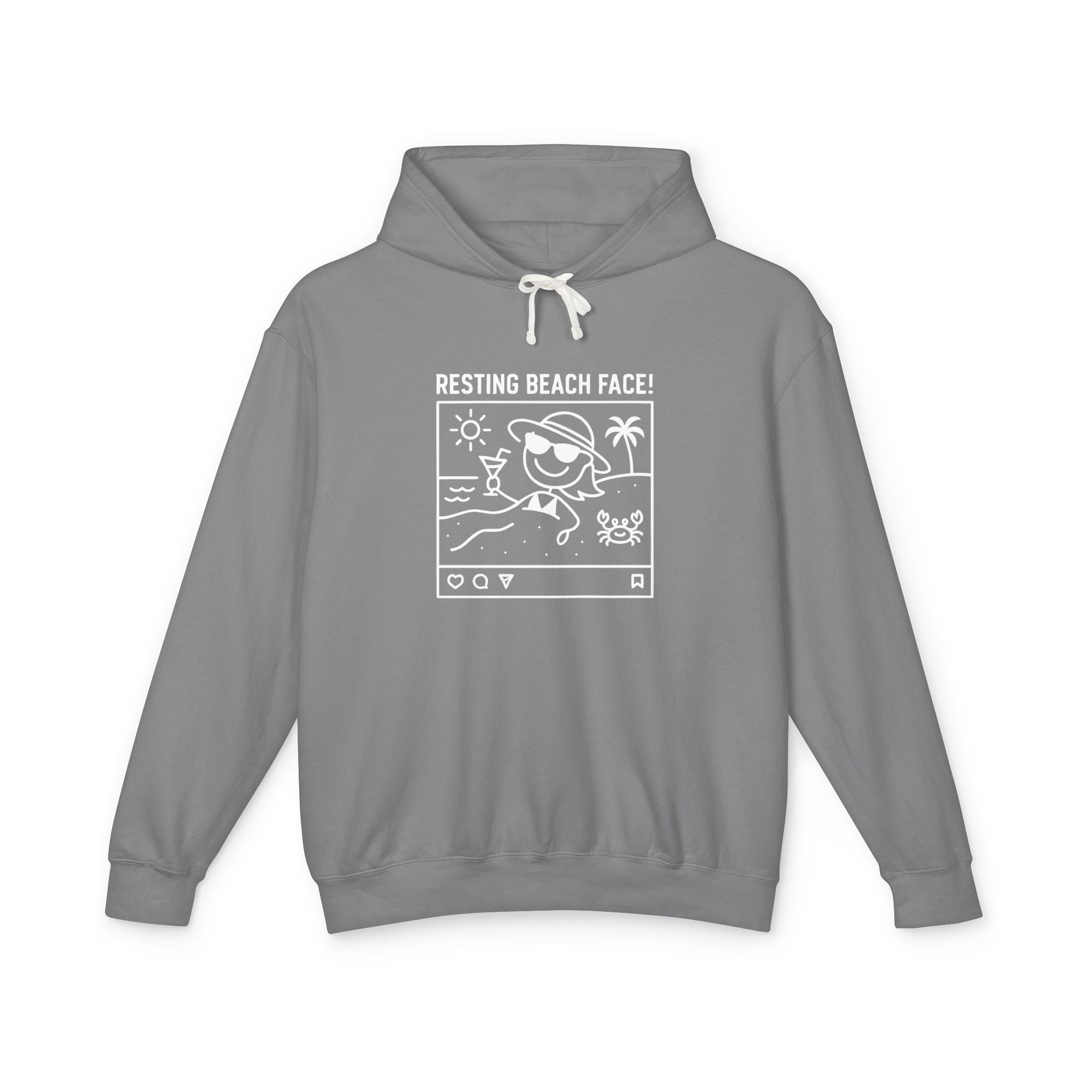 Resting Beach Face! Hoodie - Neck Deep