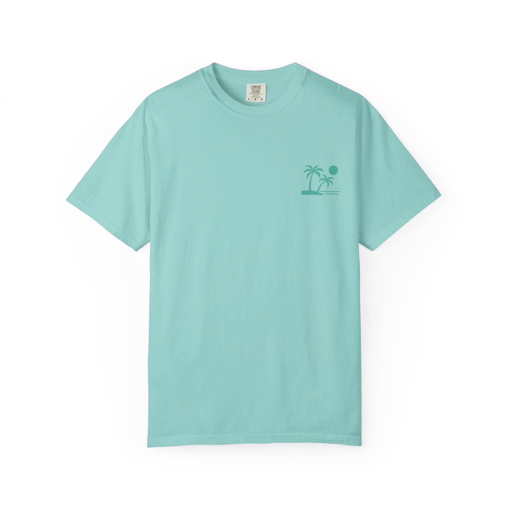 Tropic Beach 'Seas the Day' Relaxed Tee - Seafoam Green