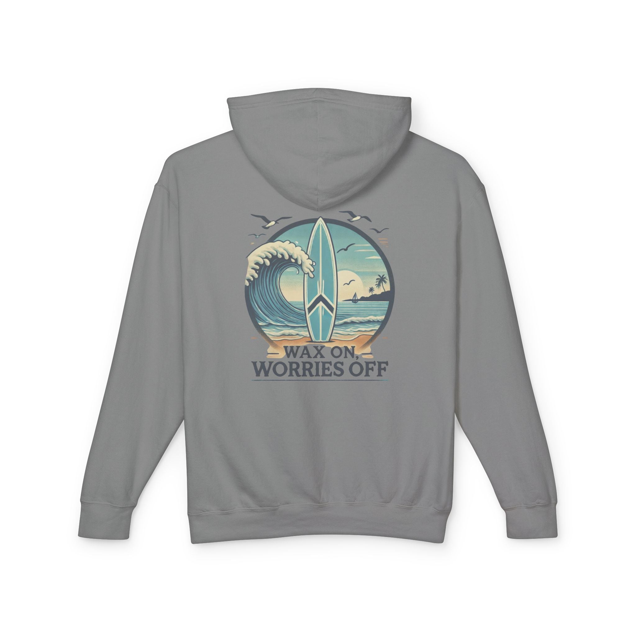 Wave Crest 'Wax On' Hoodie - Acapulco Green
