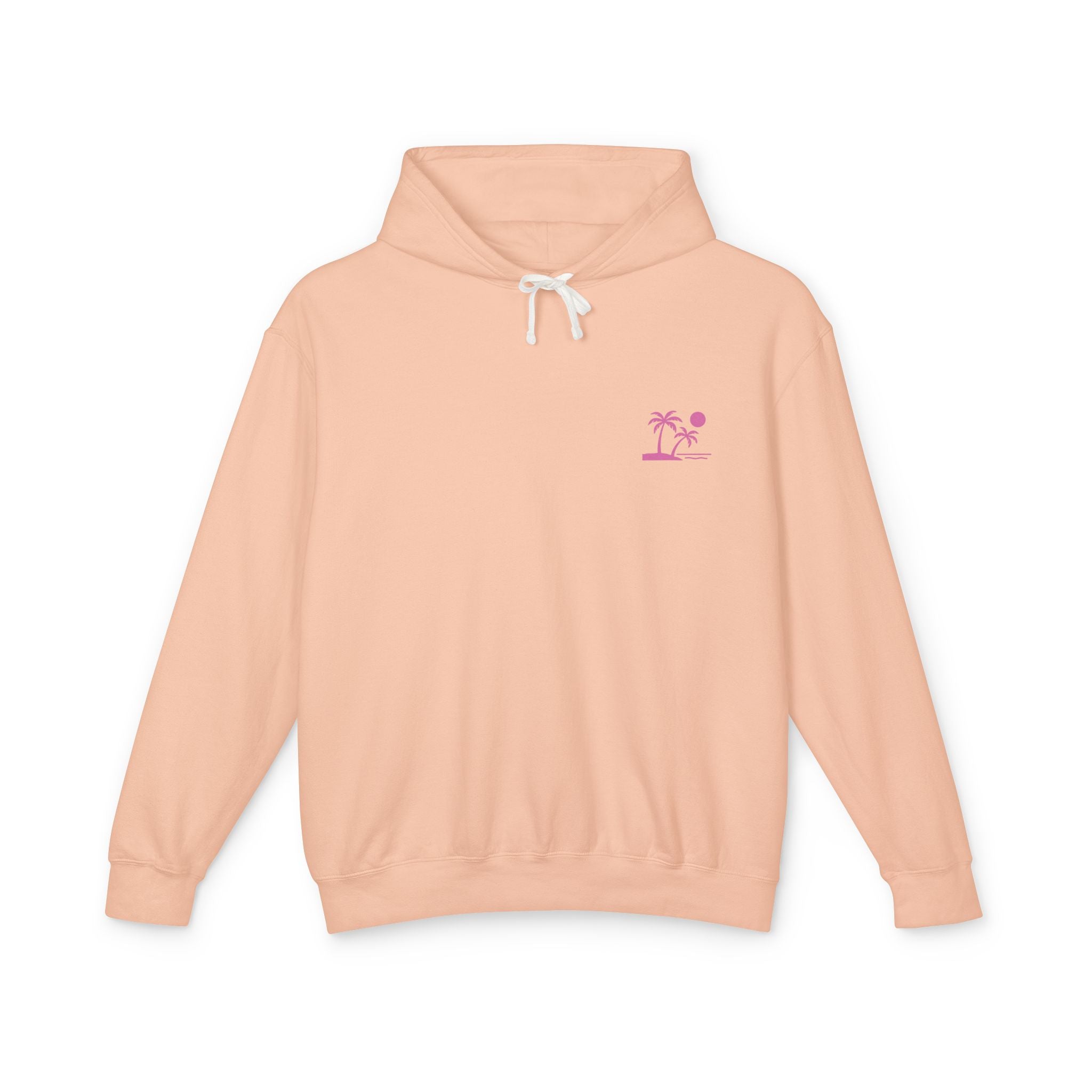 Tropic Beach 'Seas the Day' Hoodie - Hot Summer Pink