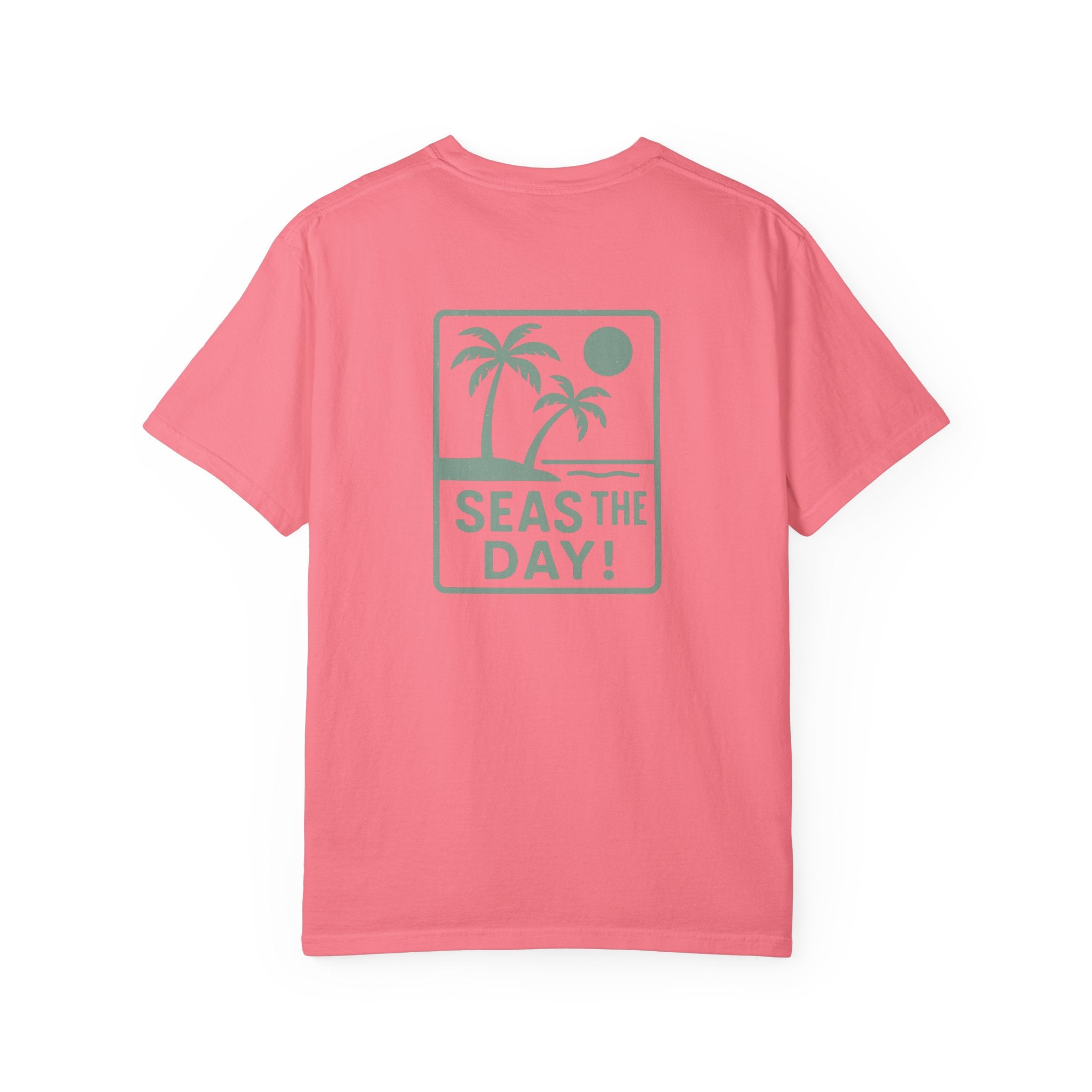 Tropic Beach 'Seas the Day' Relaxed Tee - Seafoam Green