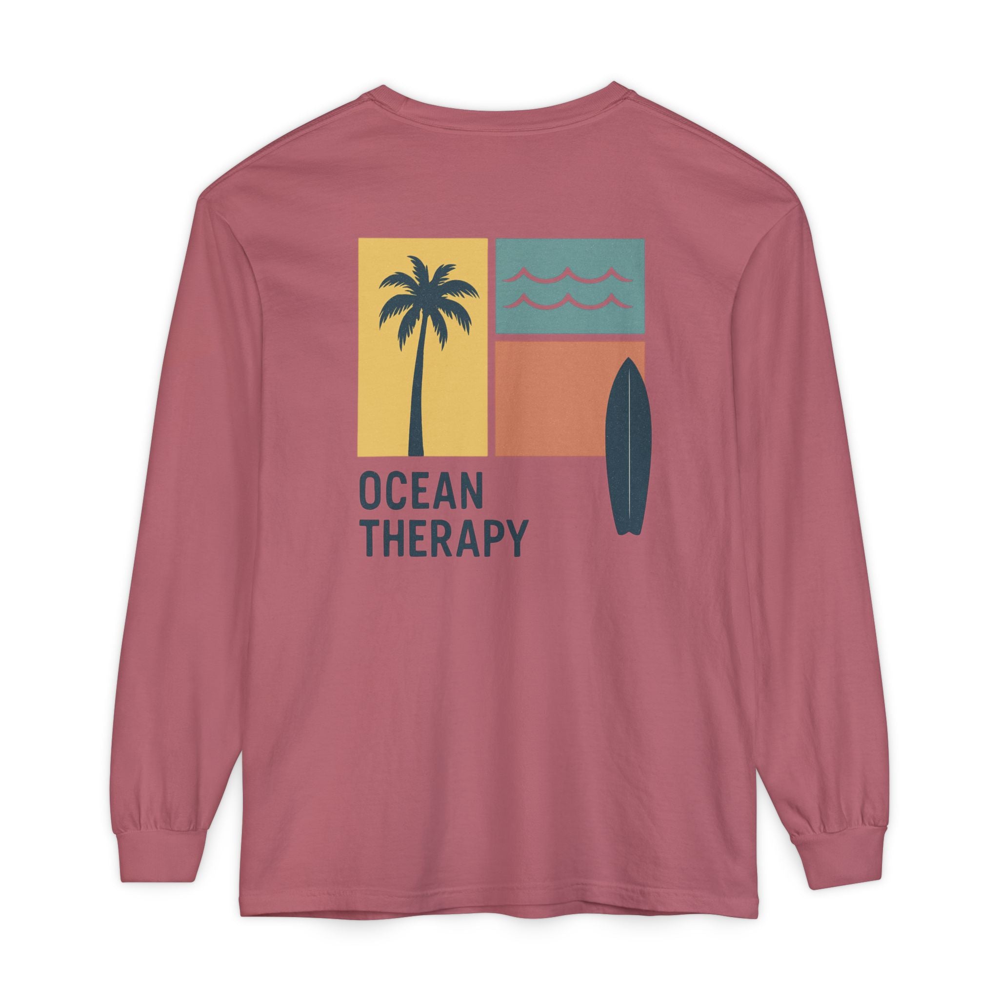 Ocean Therapy Long Sleeve Tee - Beach Block Golden Hour