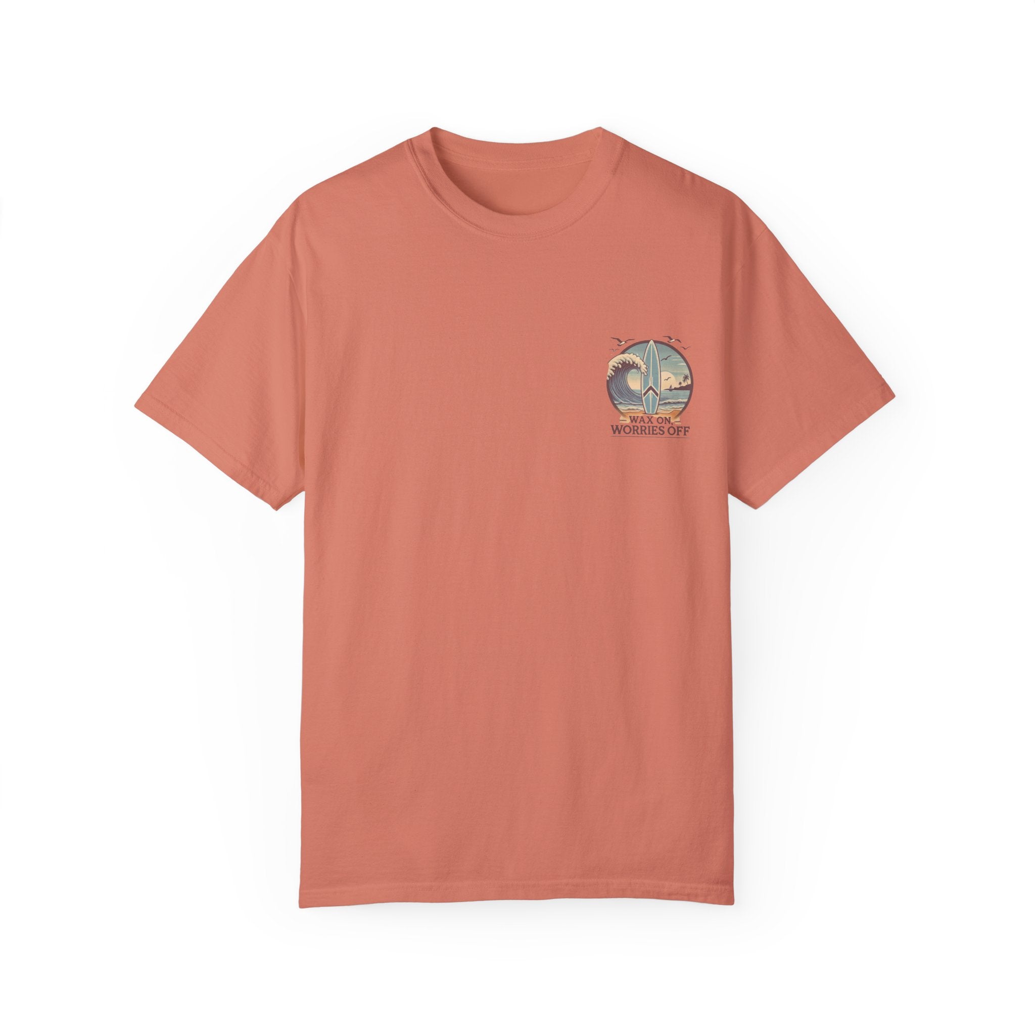 Wave Crest 'Wax On' Relaxed Tee - Acapulco Green