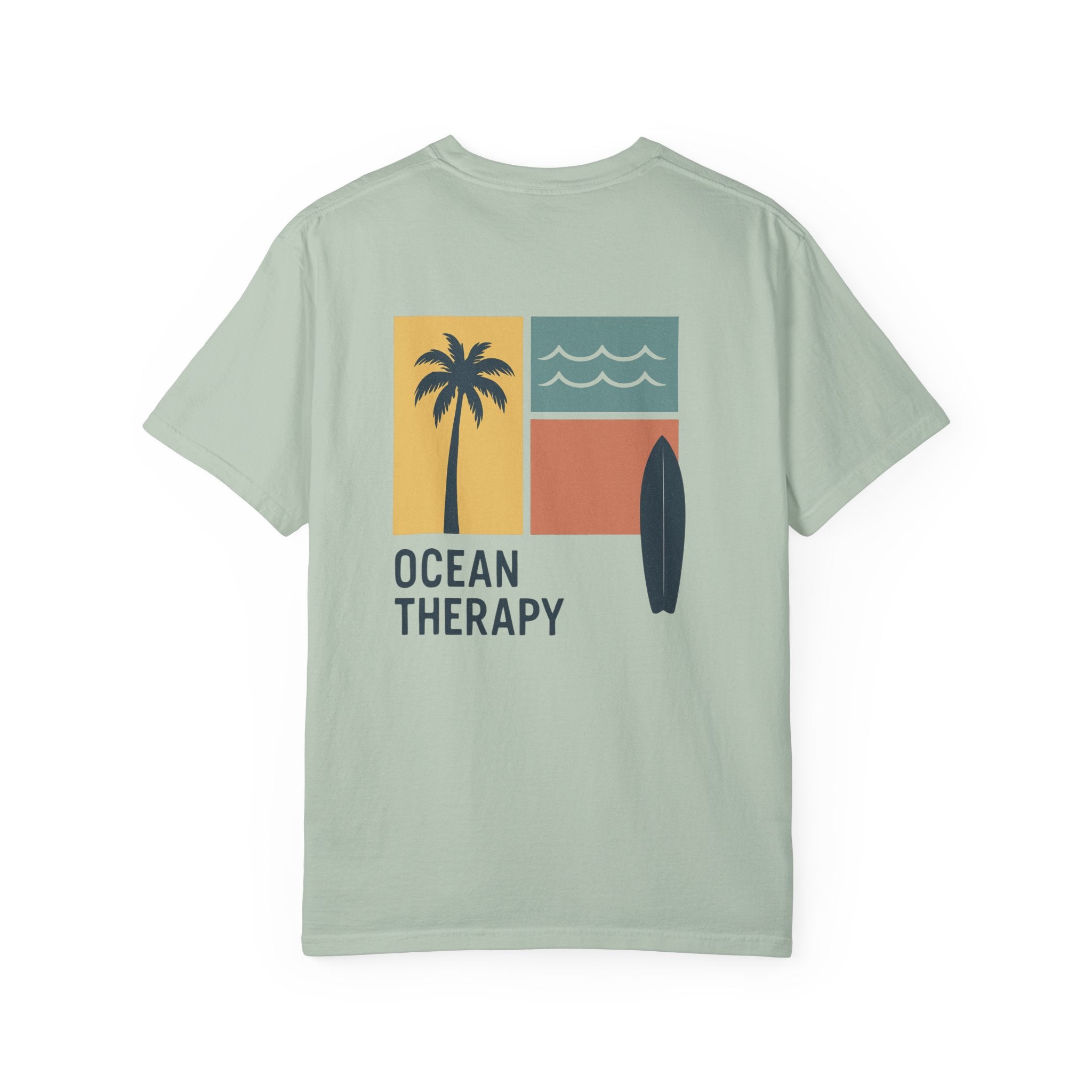 Ocean Therapy Relaxed Tee - Beach Block Golden Hour