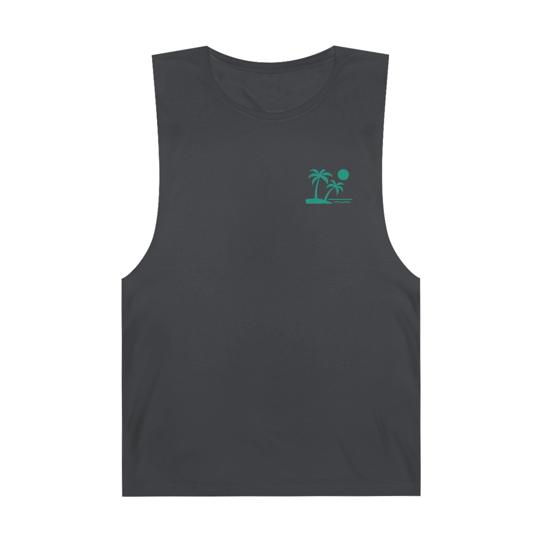 Tropic Beach 'Seas the Day' Chill Tank - Seafoam Green