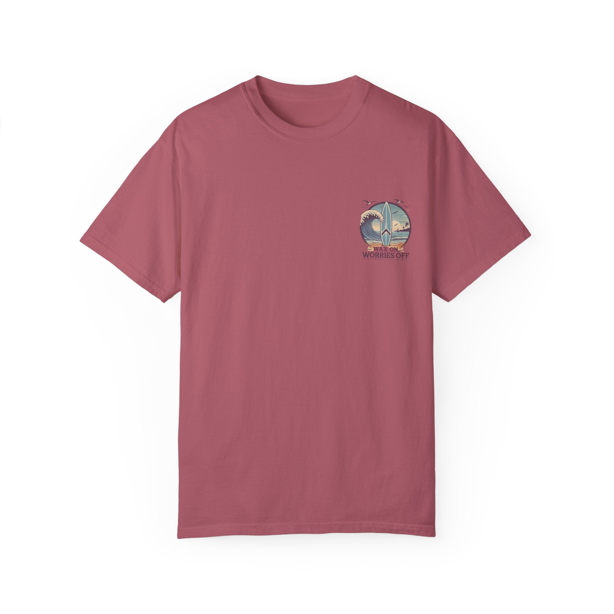 Wave Crest 'Wax On' Relaxed Tee - Acapulco Green