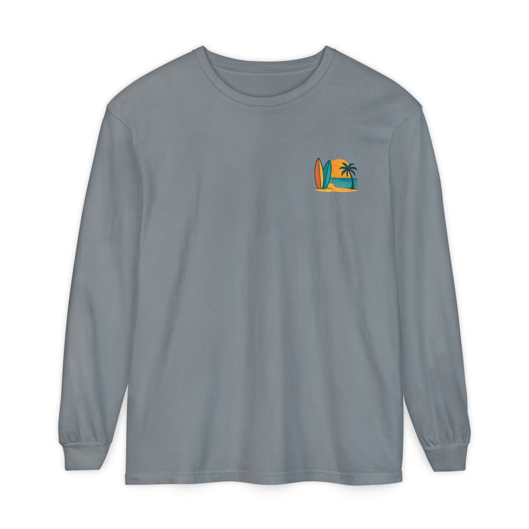 Ocean Therapy Long Sleeve Tee - Boards Up
