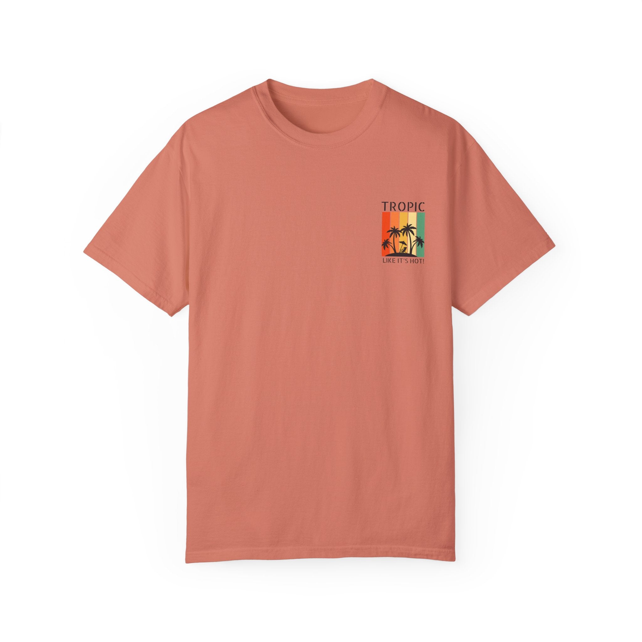 Tropic Panels Relaxed Tee - Rainbow Sunset