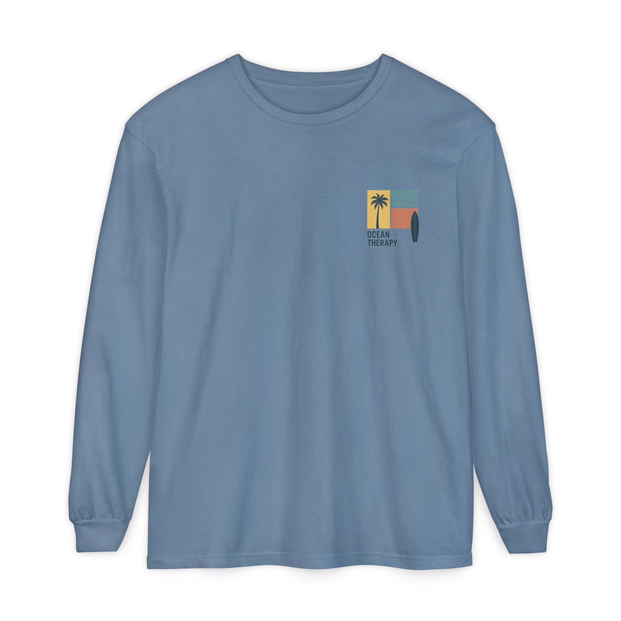 Ocean Therapy Long Sleeve Tee - Beach Block Golden Hour
