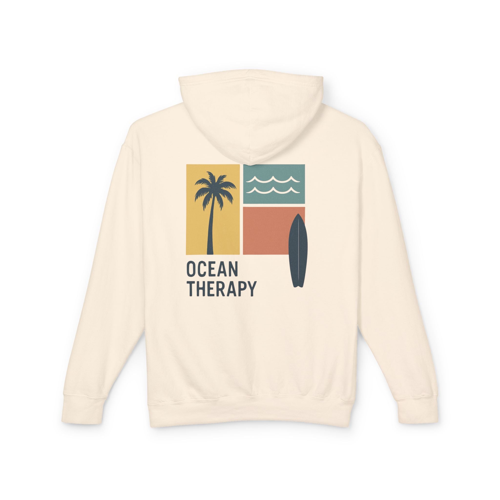 Ocean Therapy Hoodie - Beach Block Golden Hour