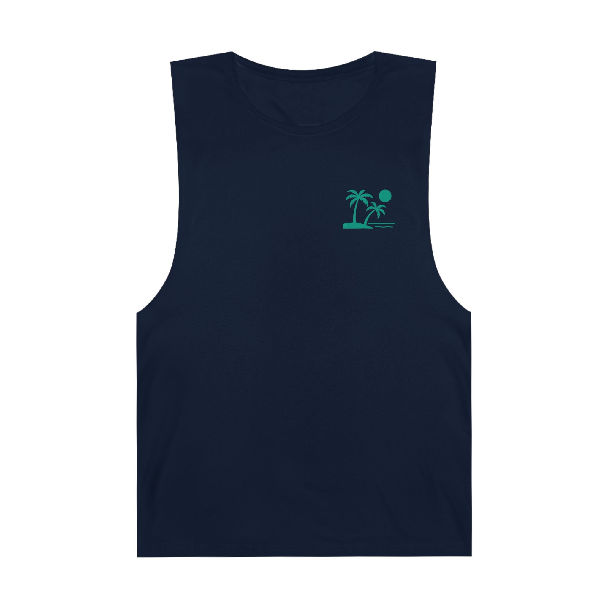 Tropic Beach 'Seas the Day' Chill Tank - Seafoam Green