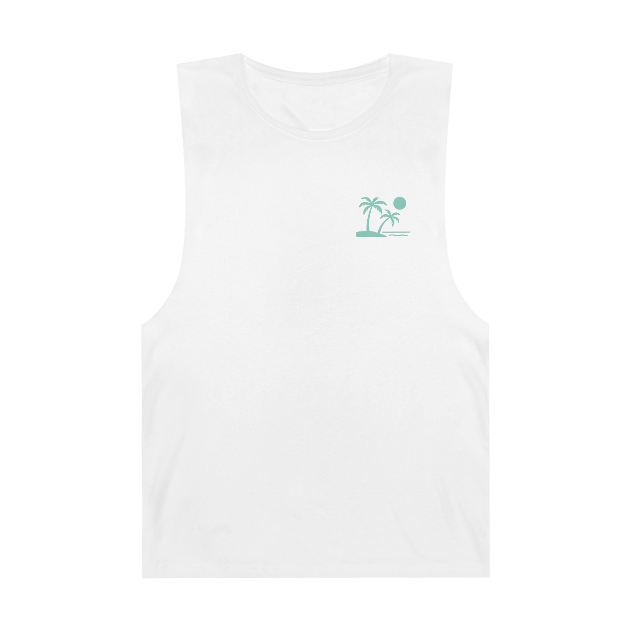 Tropic Beach 'Seas the Day' Chill Tank - Seafoam Green