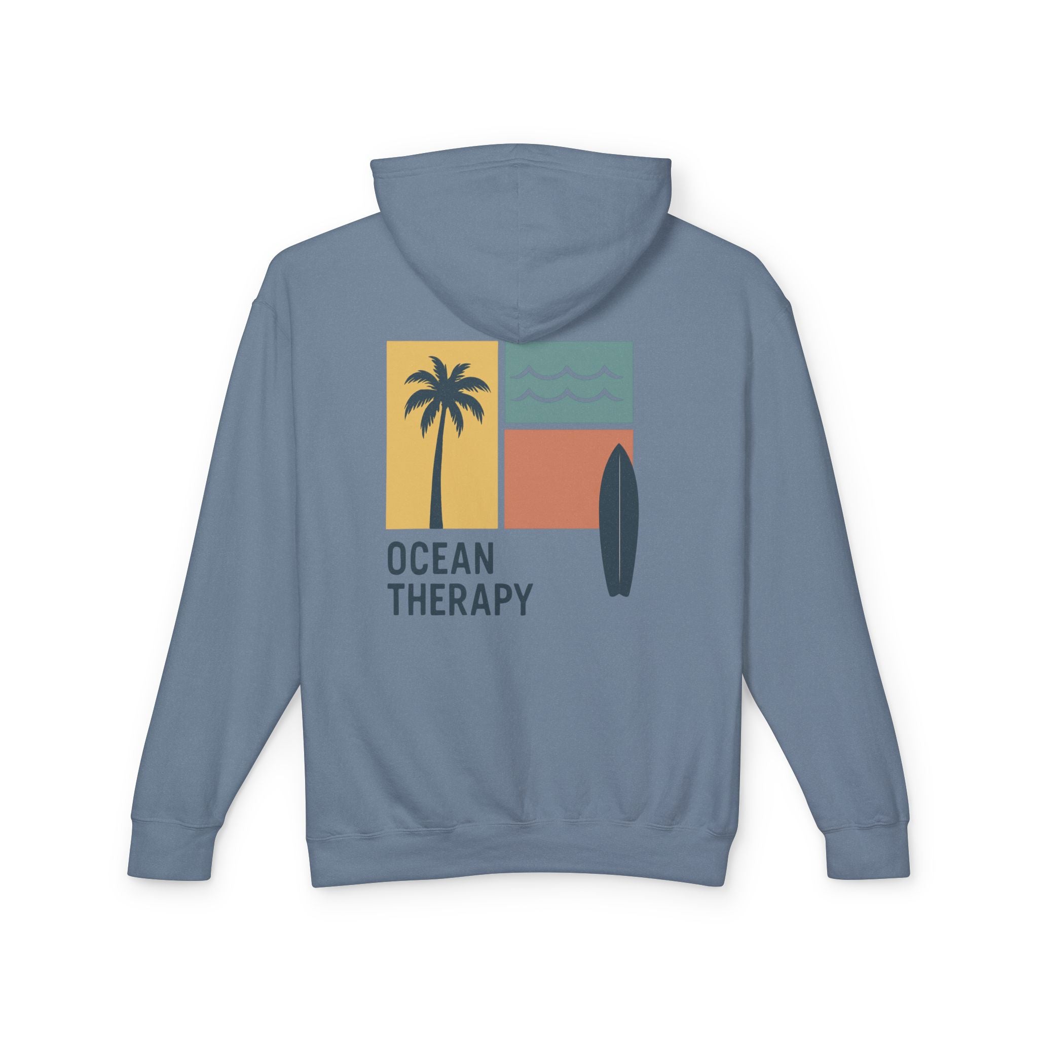 Ocean Therapy Hoodie - Beach Block Golden Hour