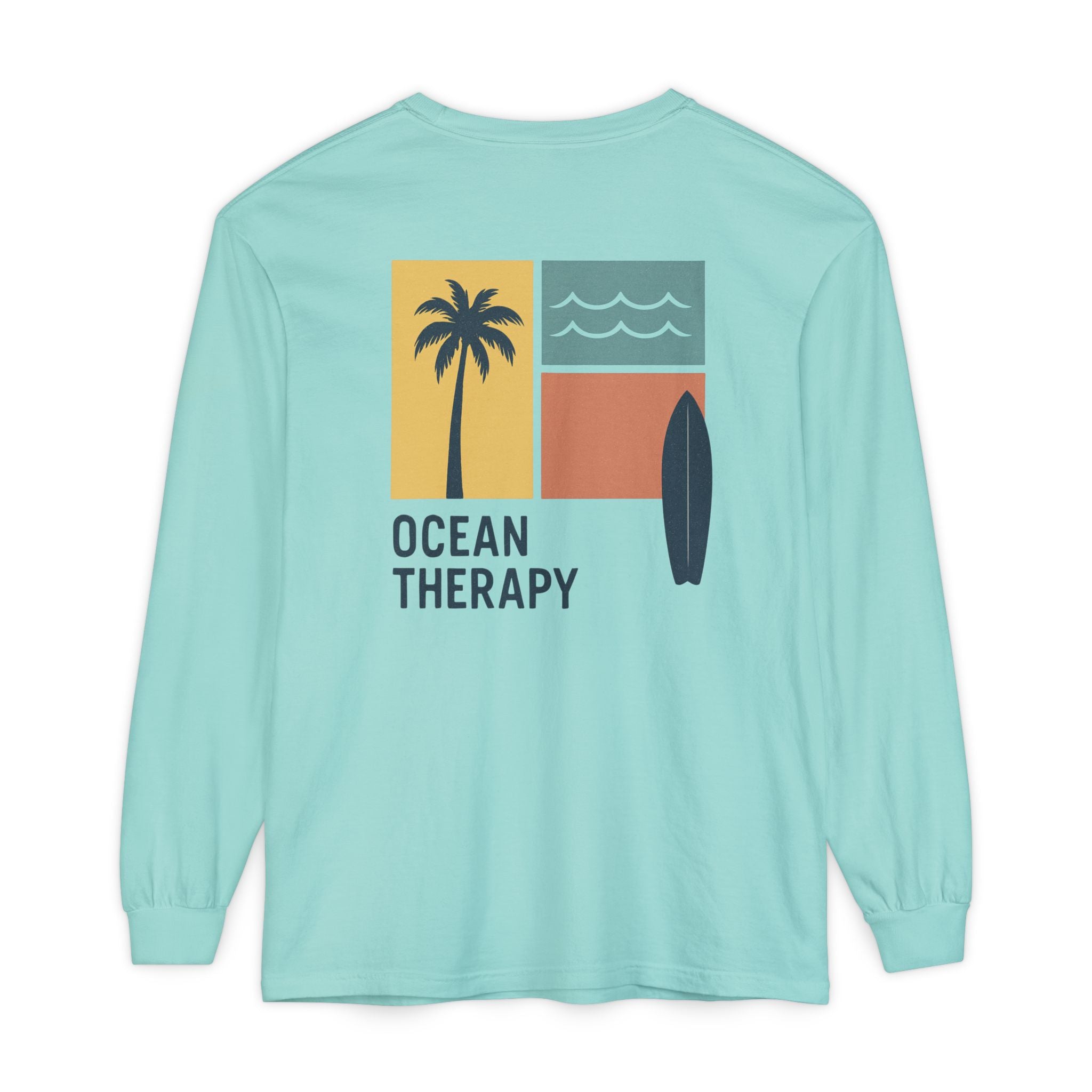Ocean Therapy Long Sleeve Tee - Beach Block Golden Hour