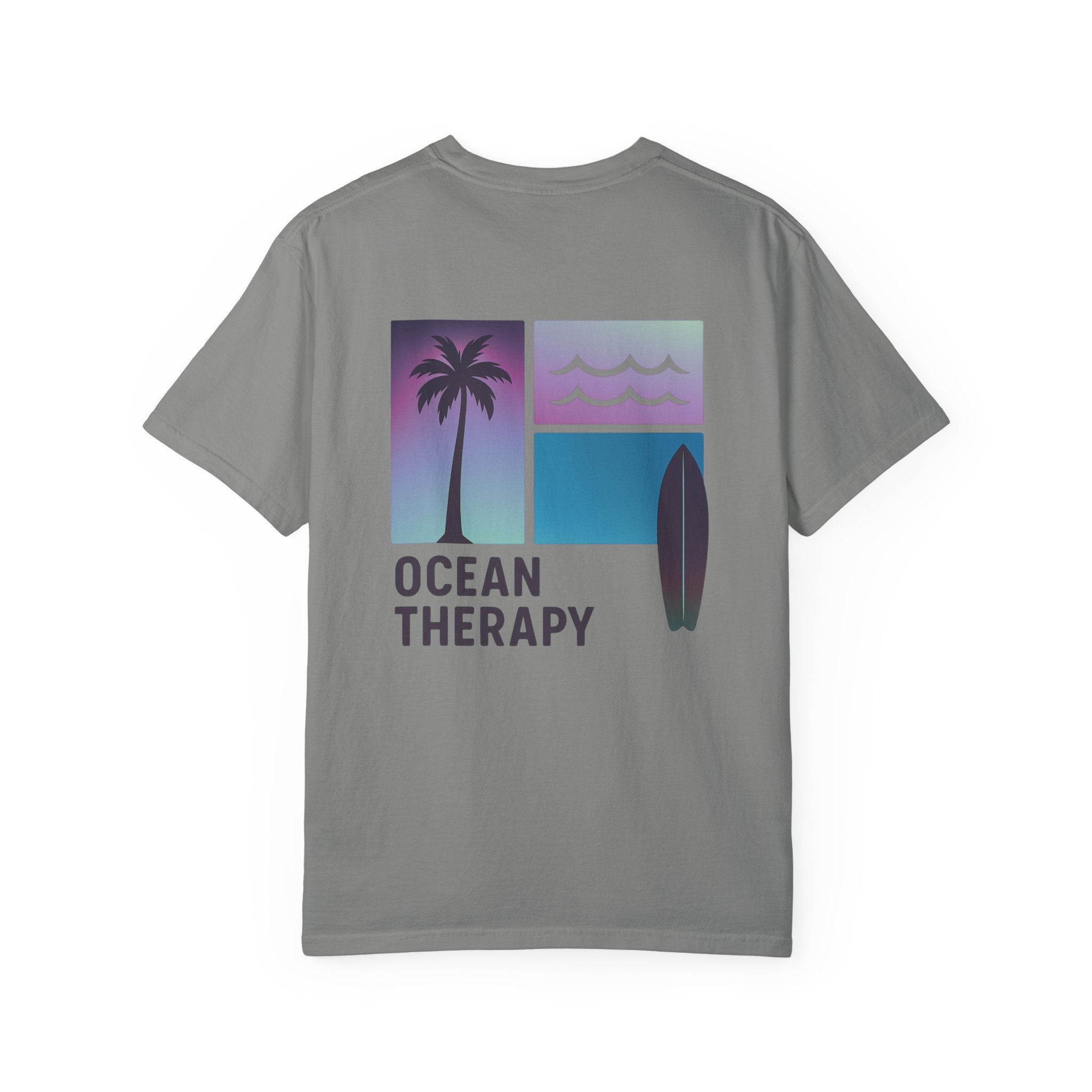 Ocean Therapy Relaxed Tee - Beach Block Purple