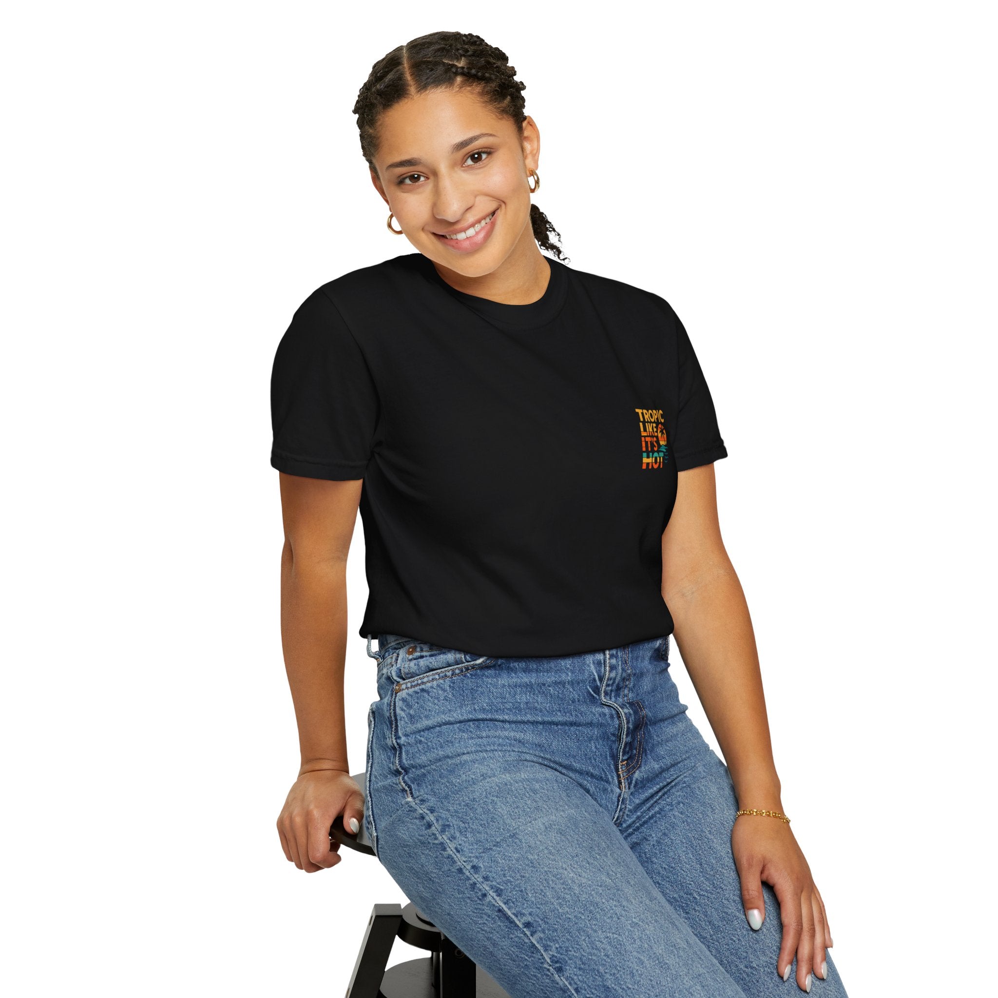 Big & Bold 'Tropic Like It's Hot' Relaxed Tee