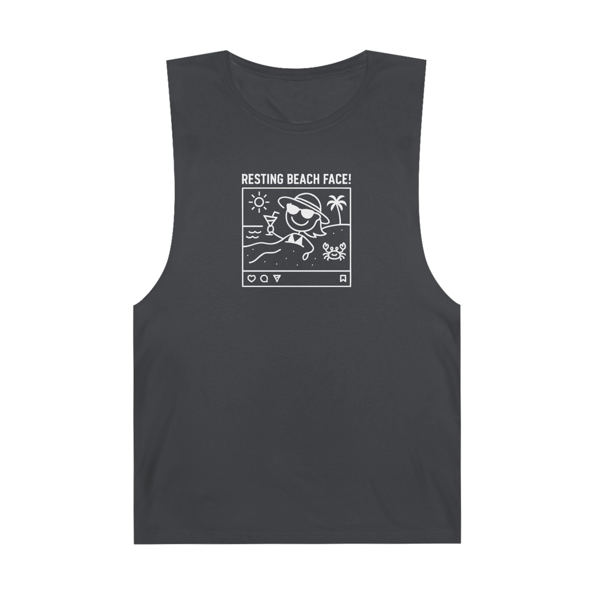 Resting Beach Face! Chill Tank - Neck Deep