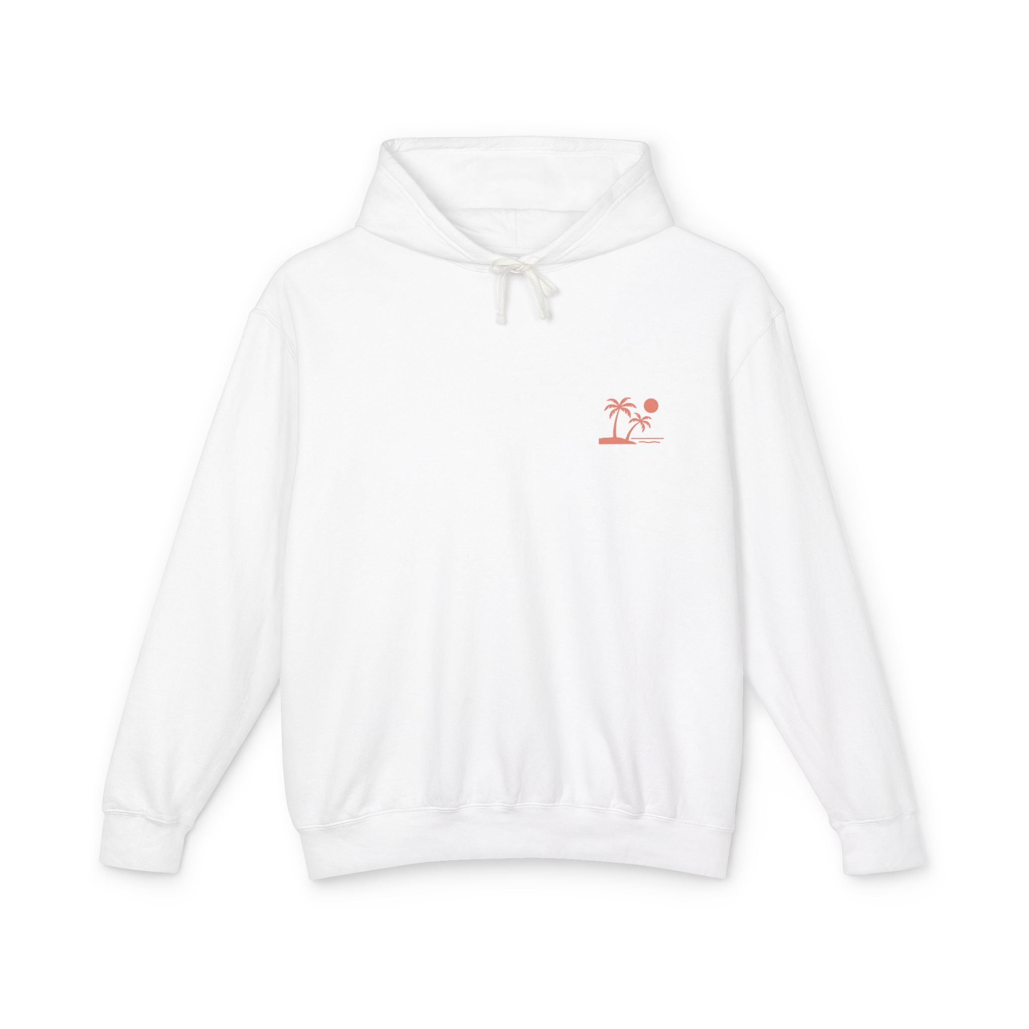 Tropic Beach 'Seas the Day' Hoodie - Sunset Orange
