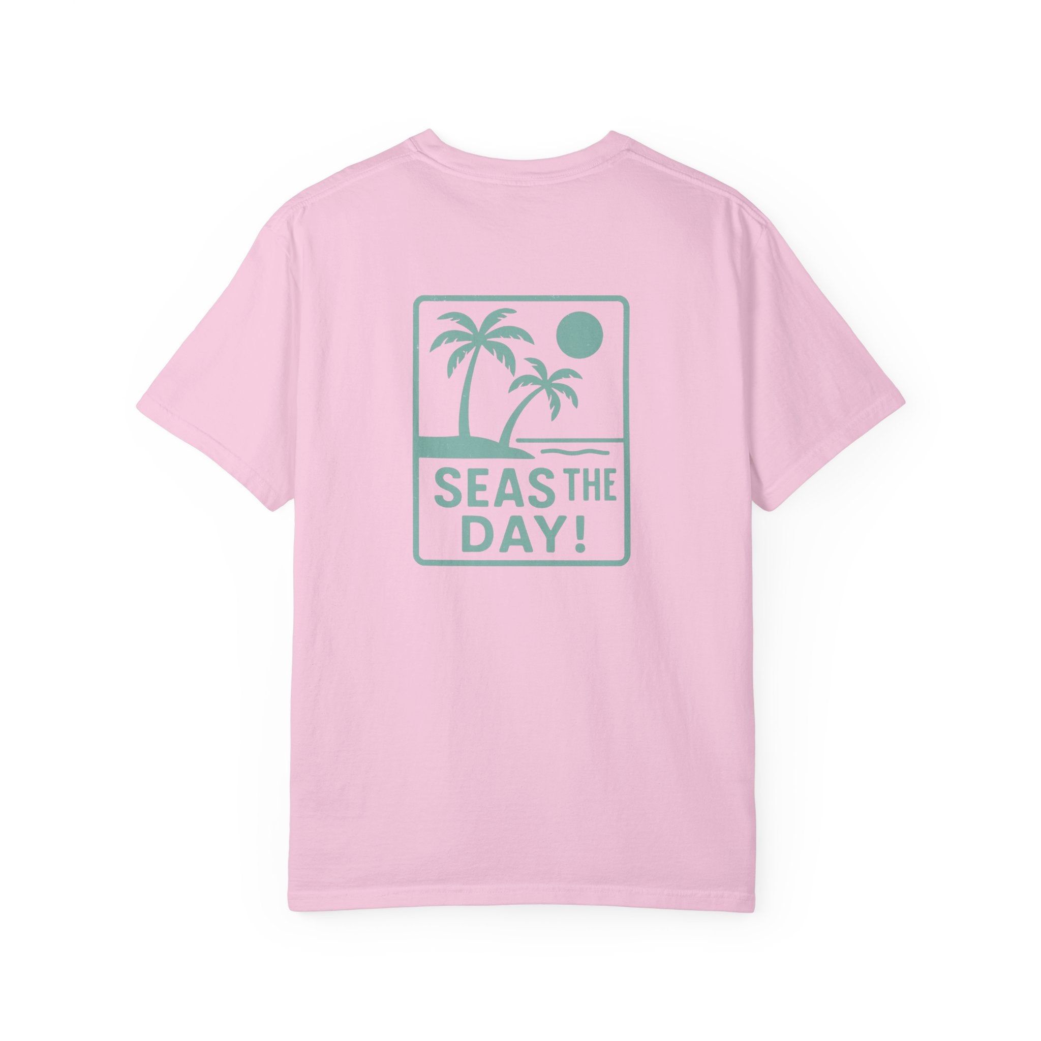 Tropic Beach 'Seas the Day' Relaxed Tee - Seafoam Green
