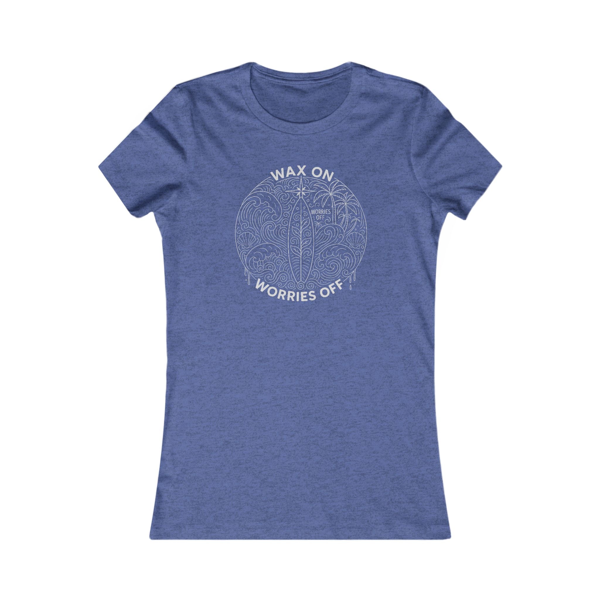 Vintage 'Wax On' Favorite Tee - Pencil White