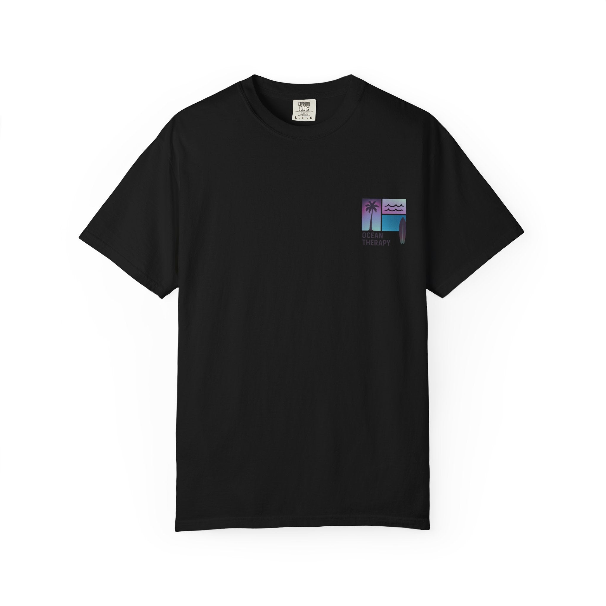 Ocean Therapy Relaxed Tee - Beach Block Purple
