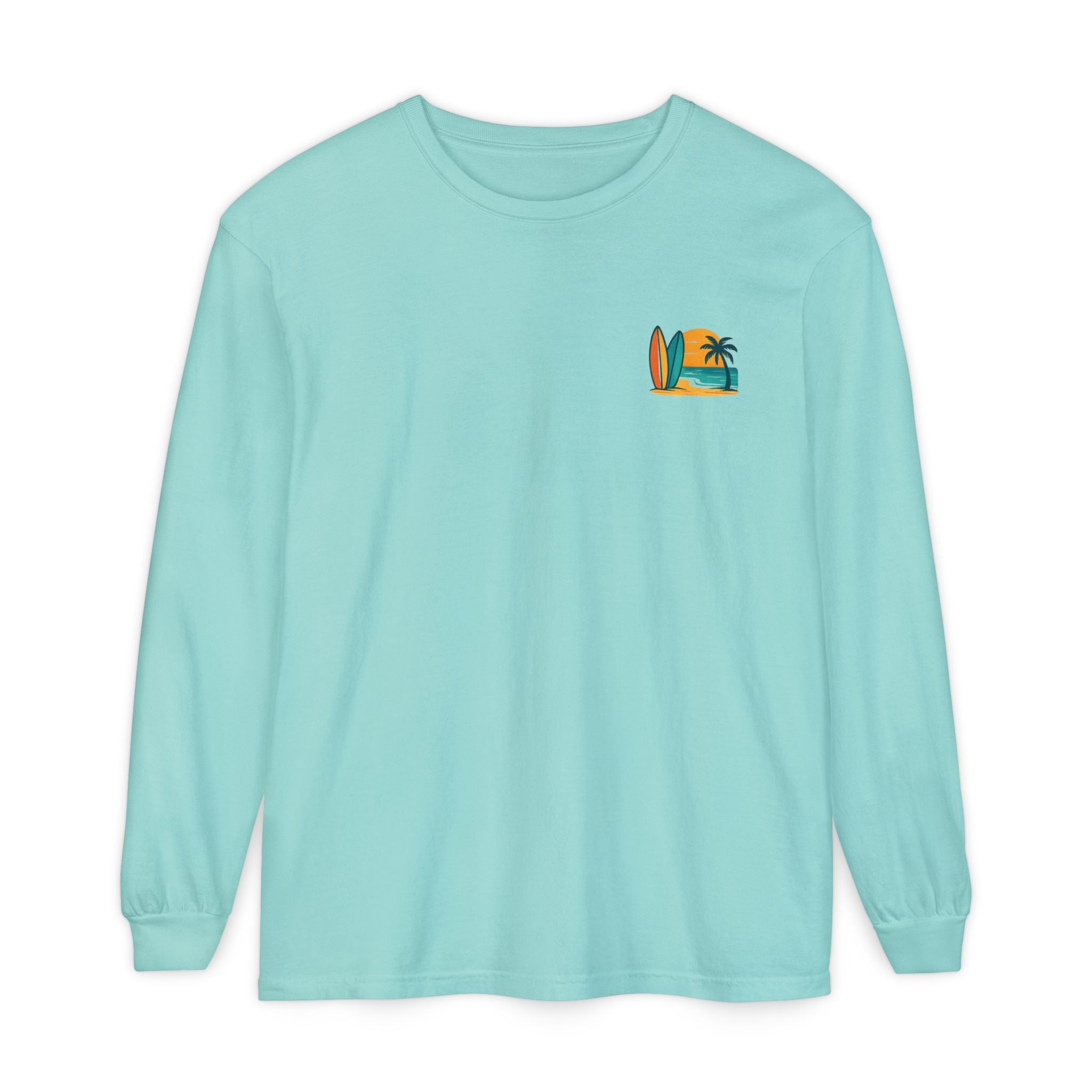 Ocean Therapy Long Sleeve Tee - Boards Up