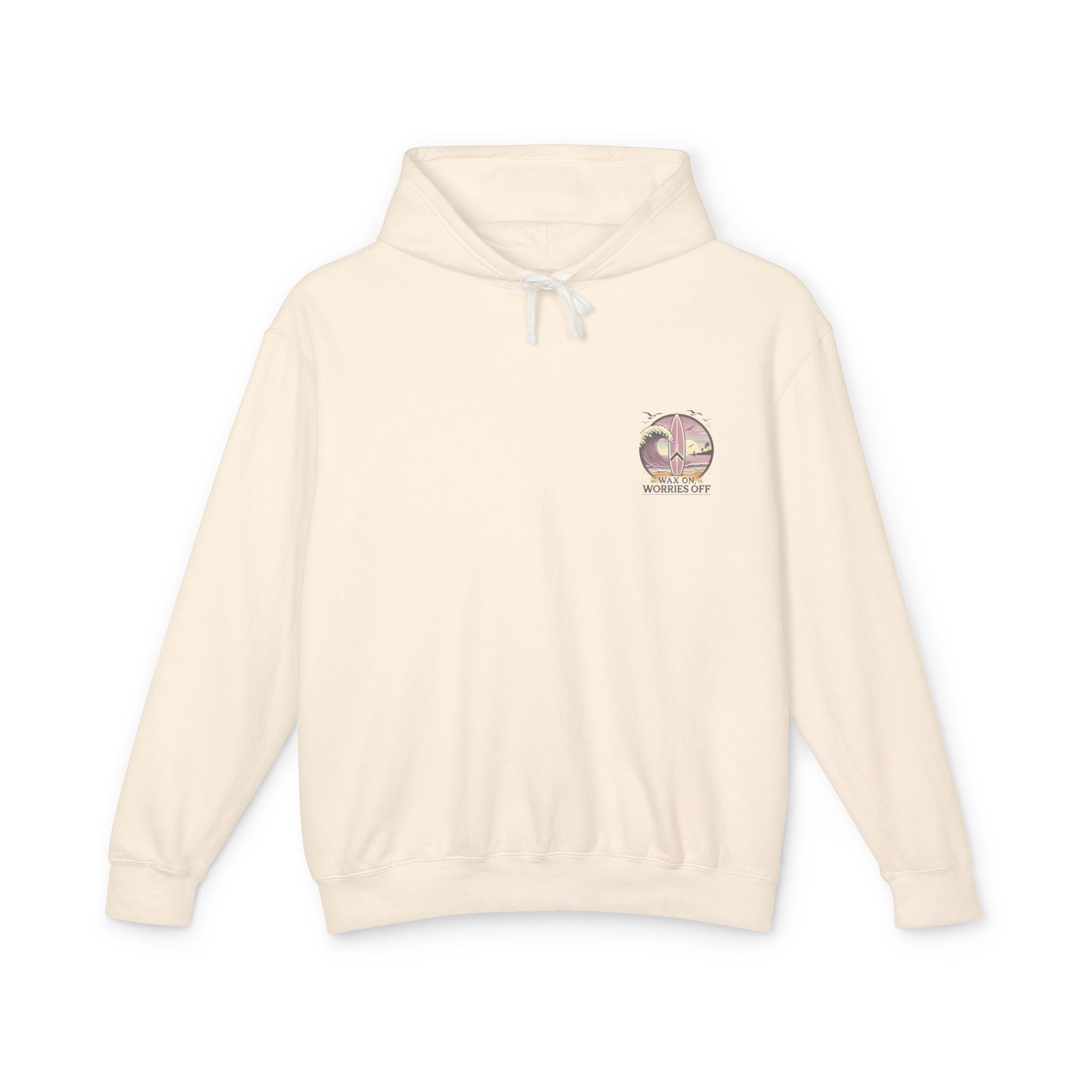 Wave Crest 'Wax On' Hoodie - Clamshell Pink