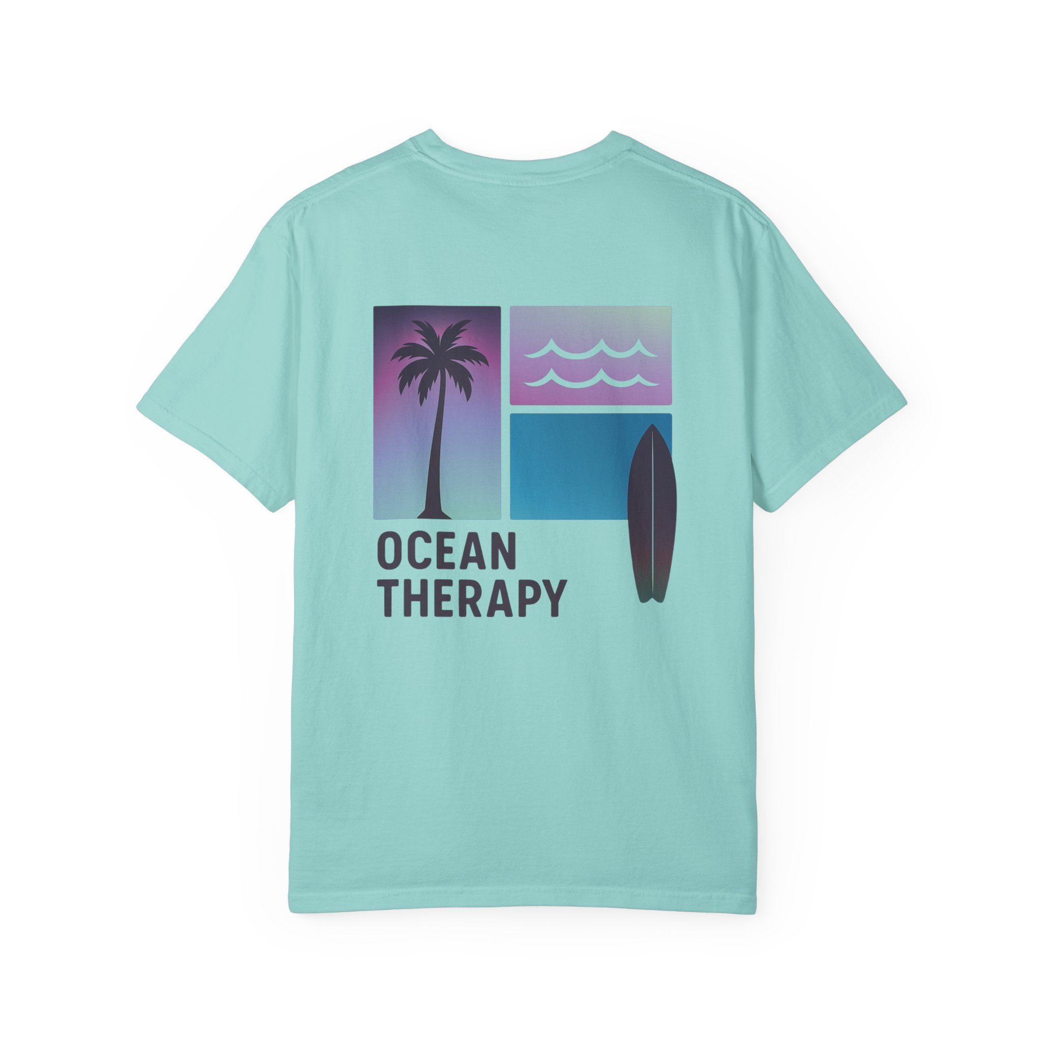 Ocean Therapy Relaxed Tee - Beach Block Purple