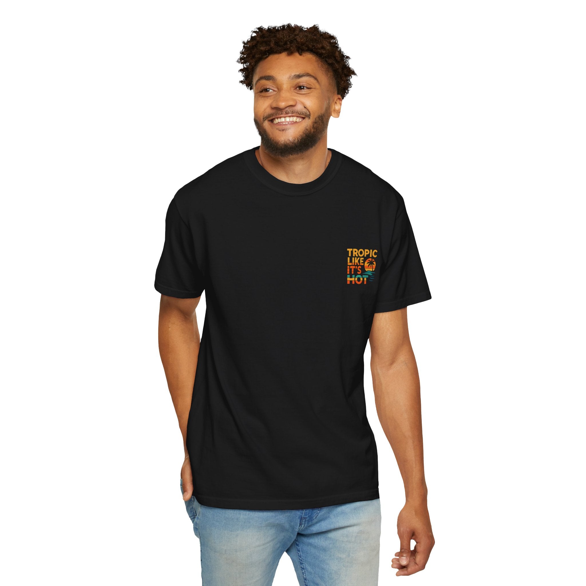 Big & Bold 'Tropic Like It's Hot' Relaxed Tee