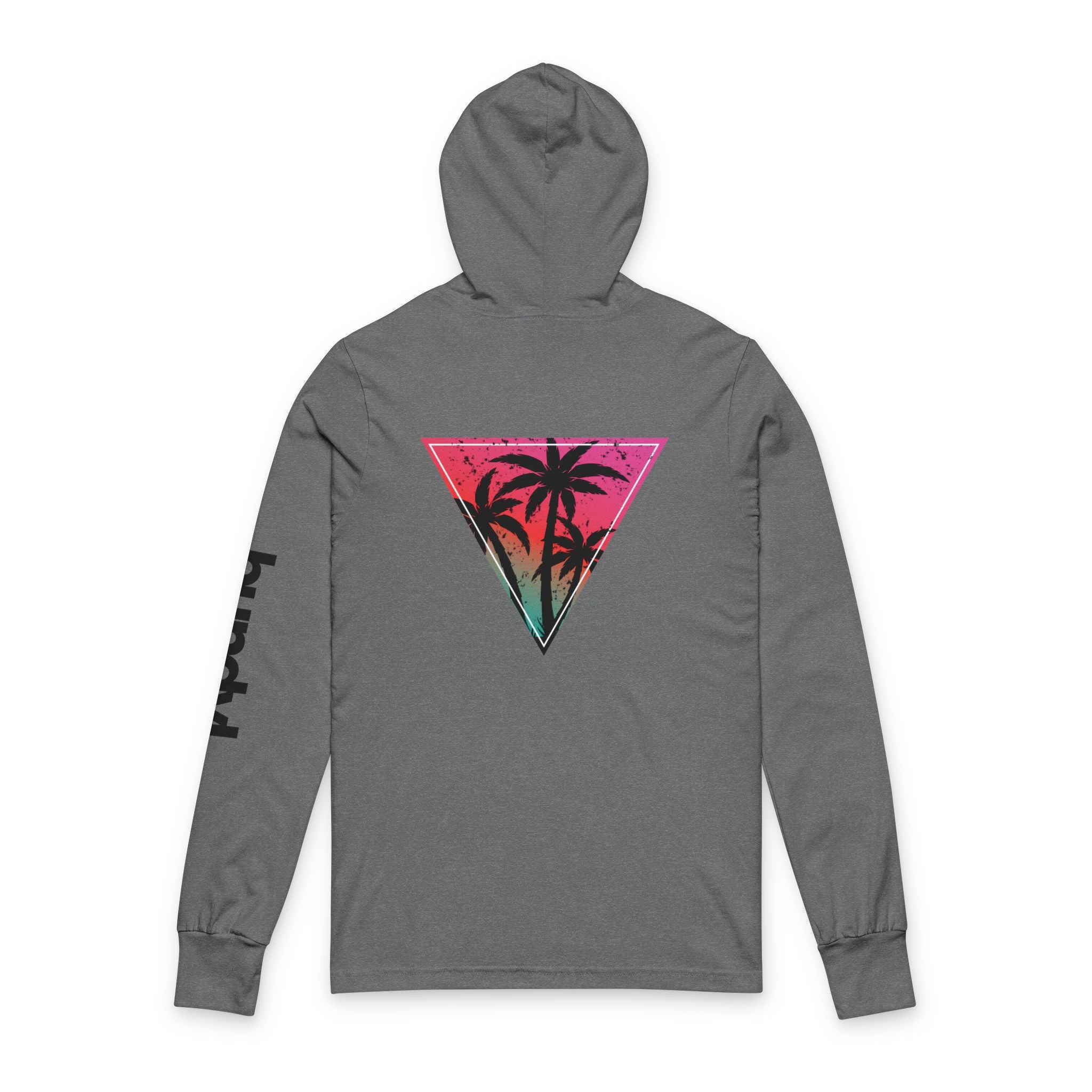 Watermelon Paradise Long Sleeve Hooded Tee