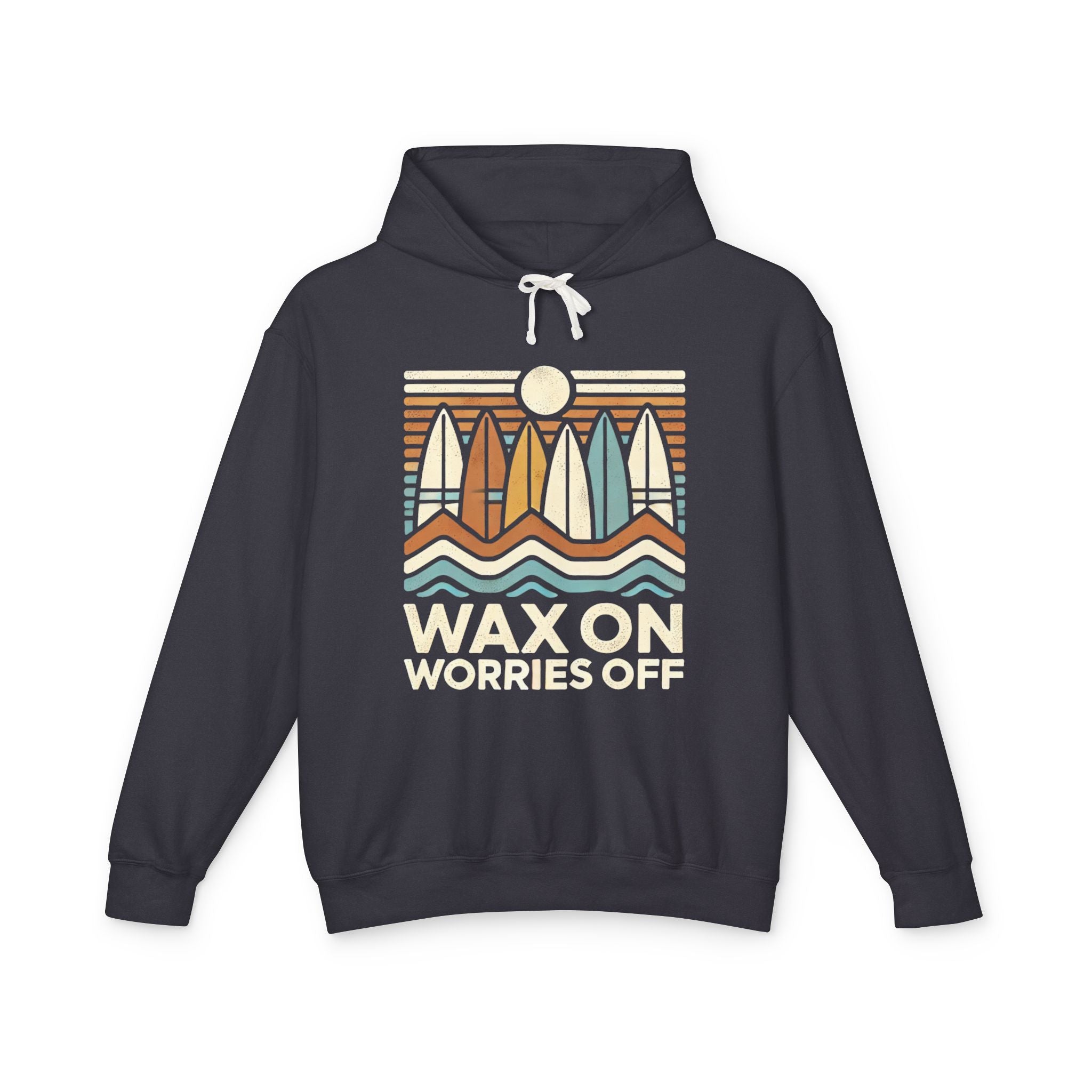 Boards Up 'Wax On' Hoodie - Sand & Sky