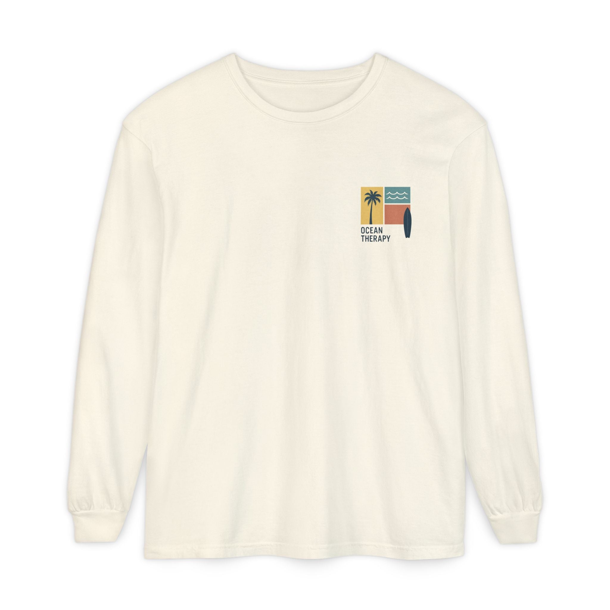 Ocean Therapy Long Sleeve Tee - Beach Block Golden Hour